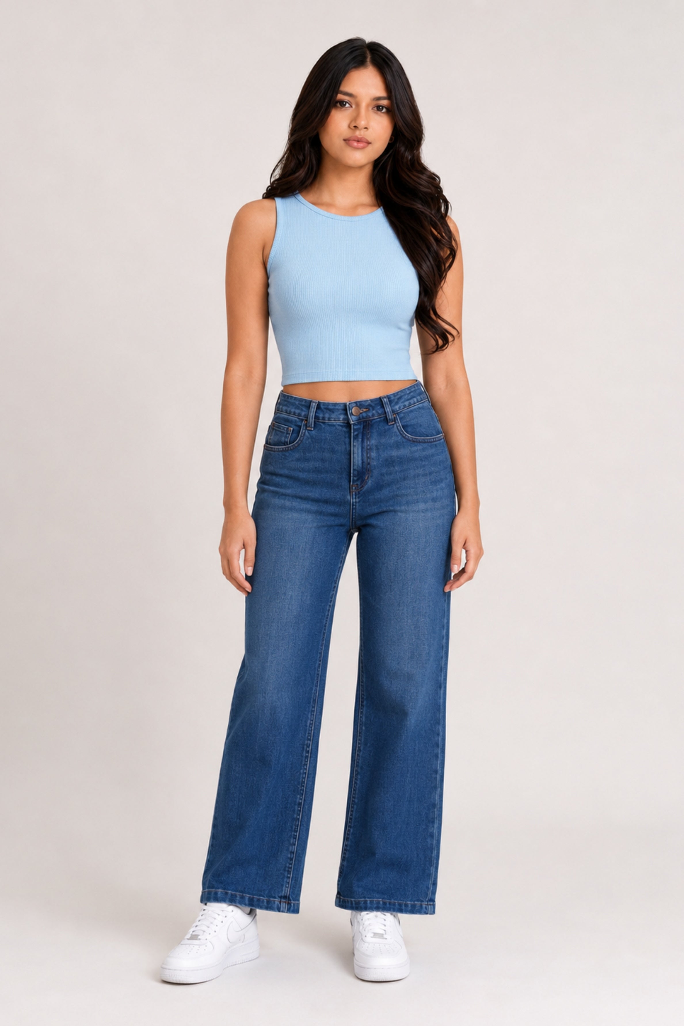 MODANO Casual Tank Top - Blue