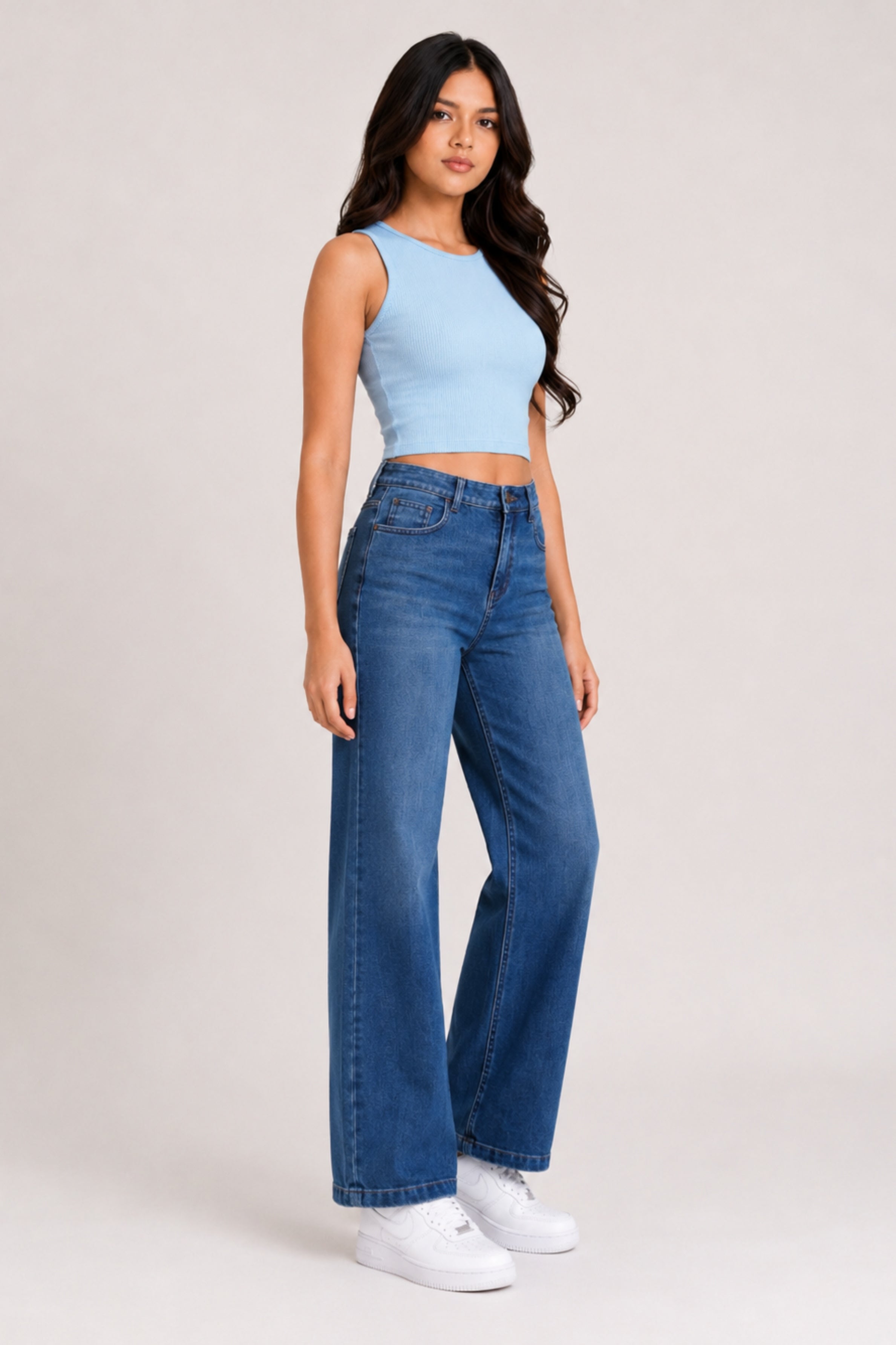 MODANO Casual Tank Top - Blue