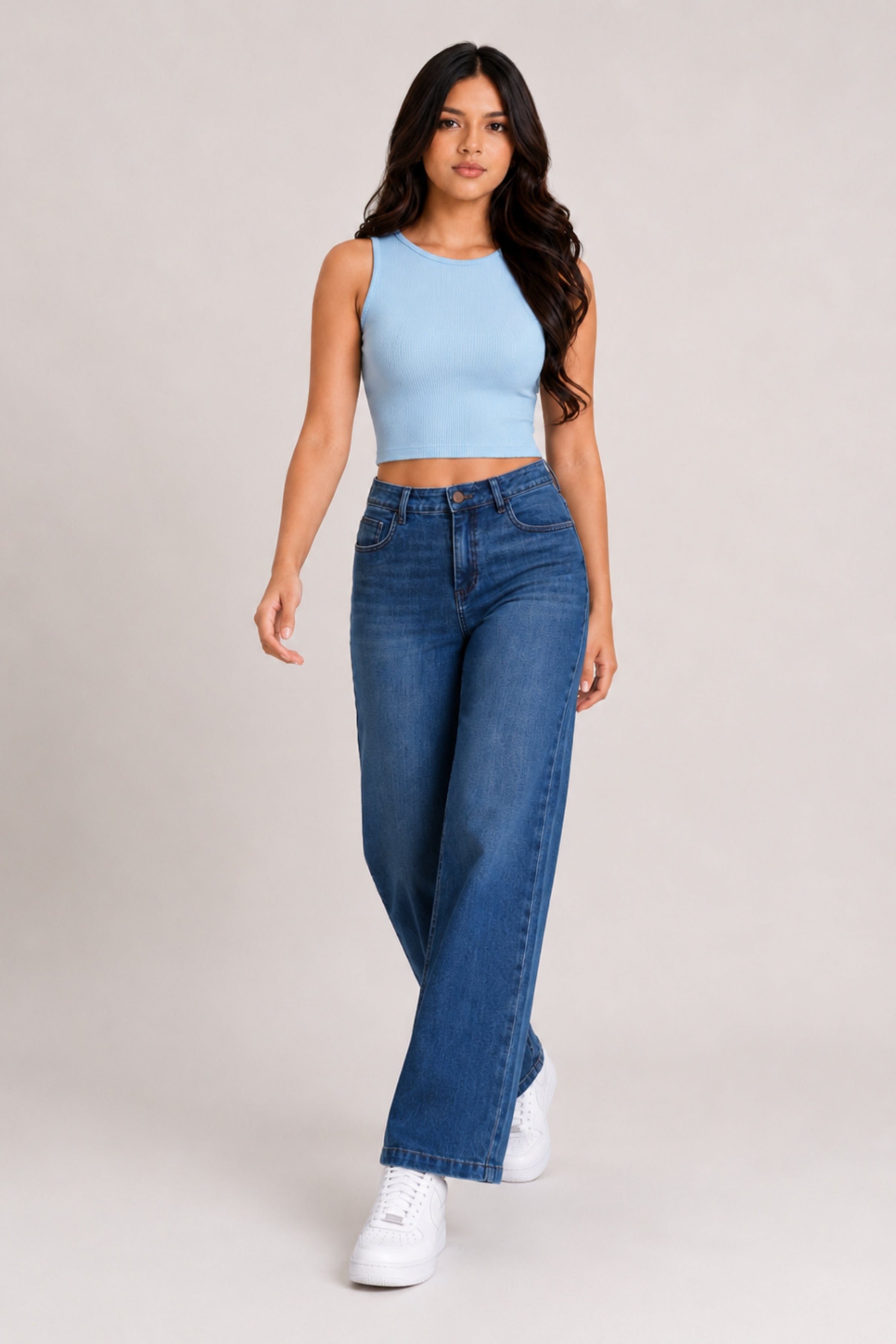 MODANO Casual Tank Top - Blue