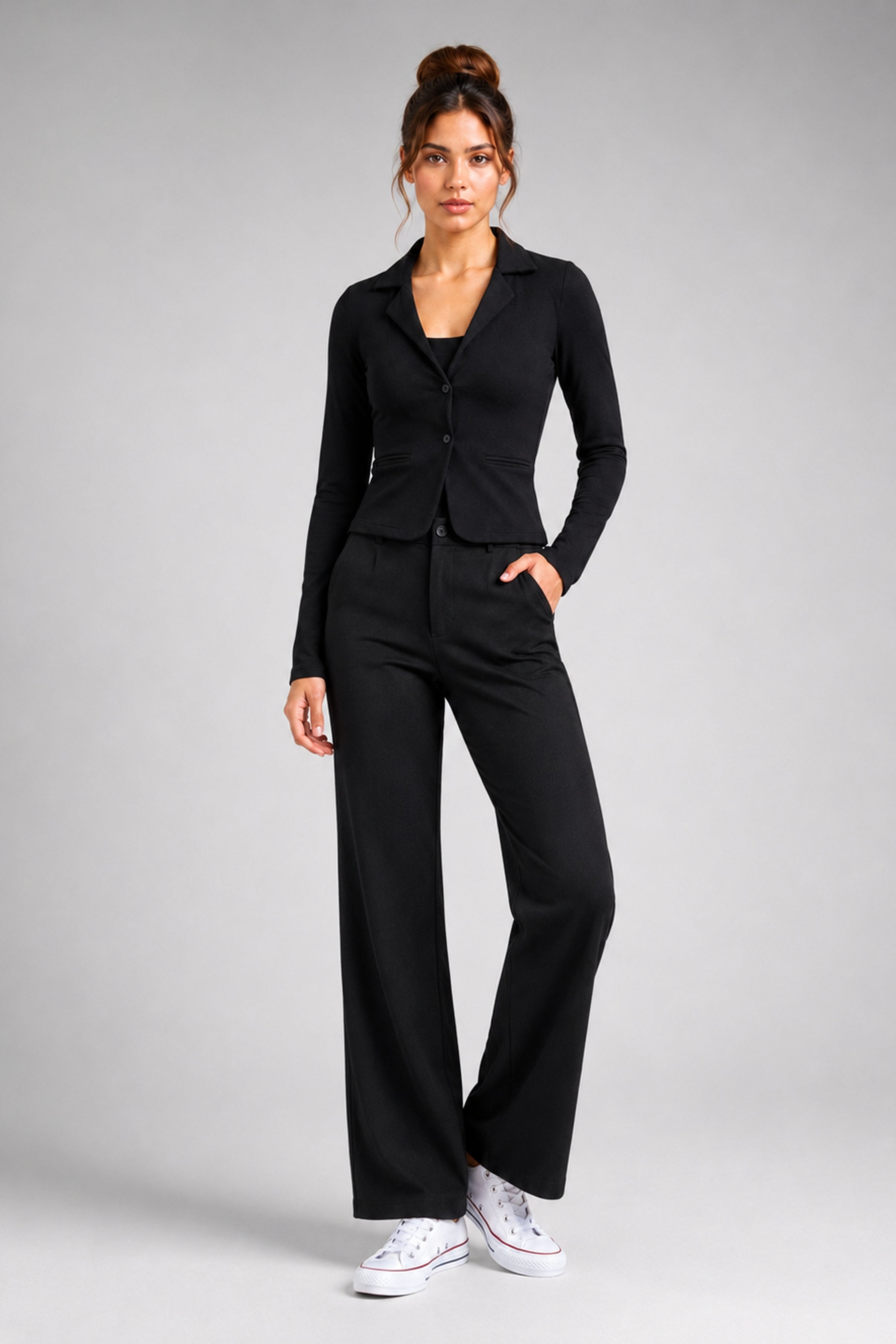 MODANO Casual Blazer - Black