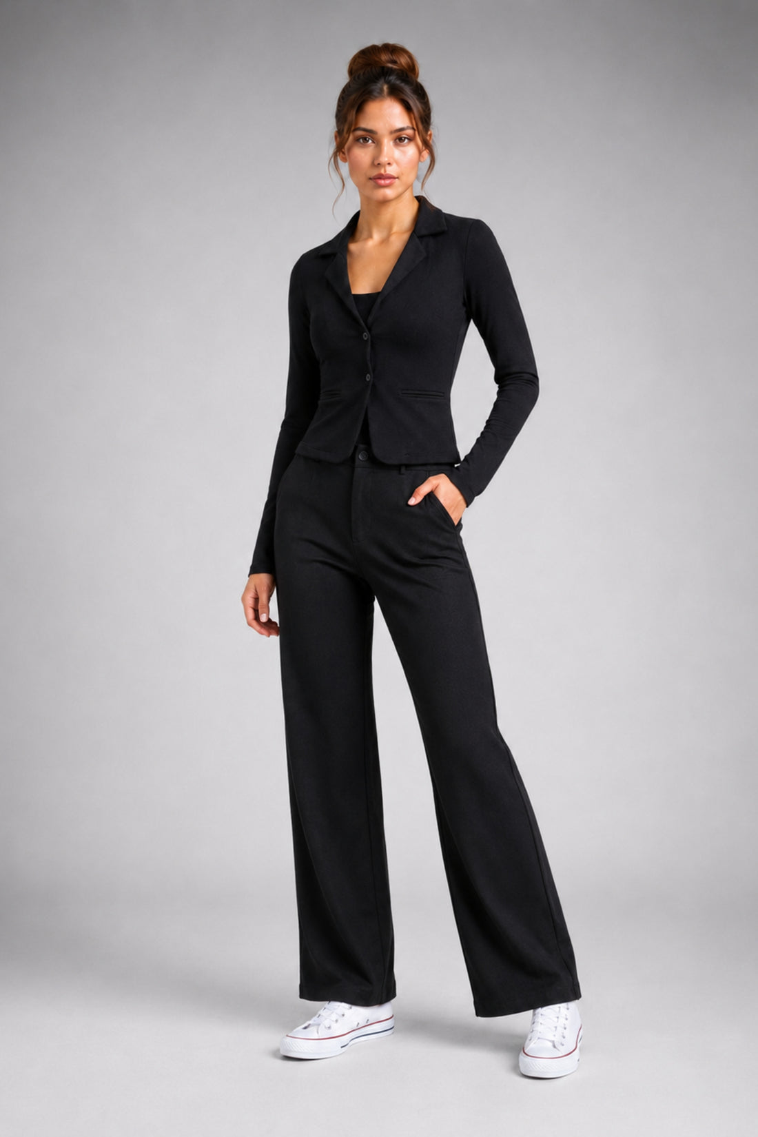 MODANO Casual Blazer - Black
