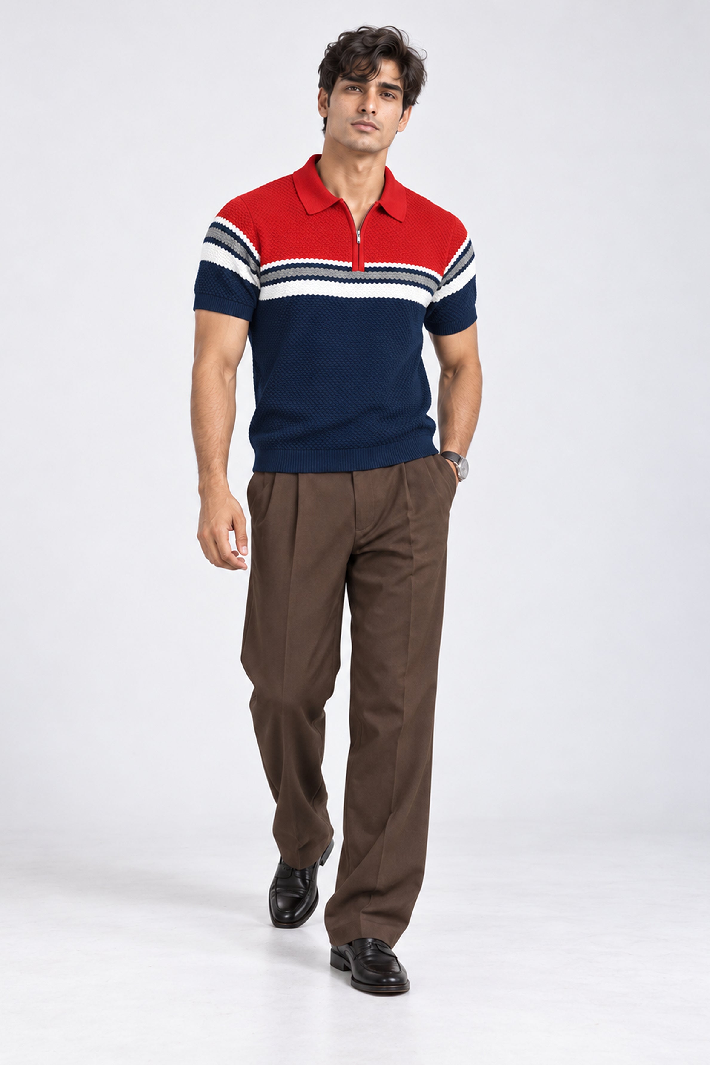 King Street Men’s POLO Tees - Red