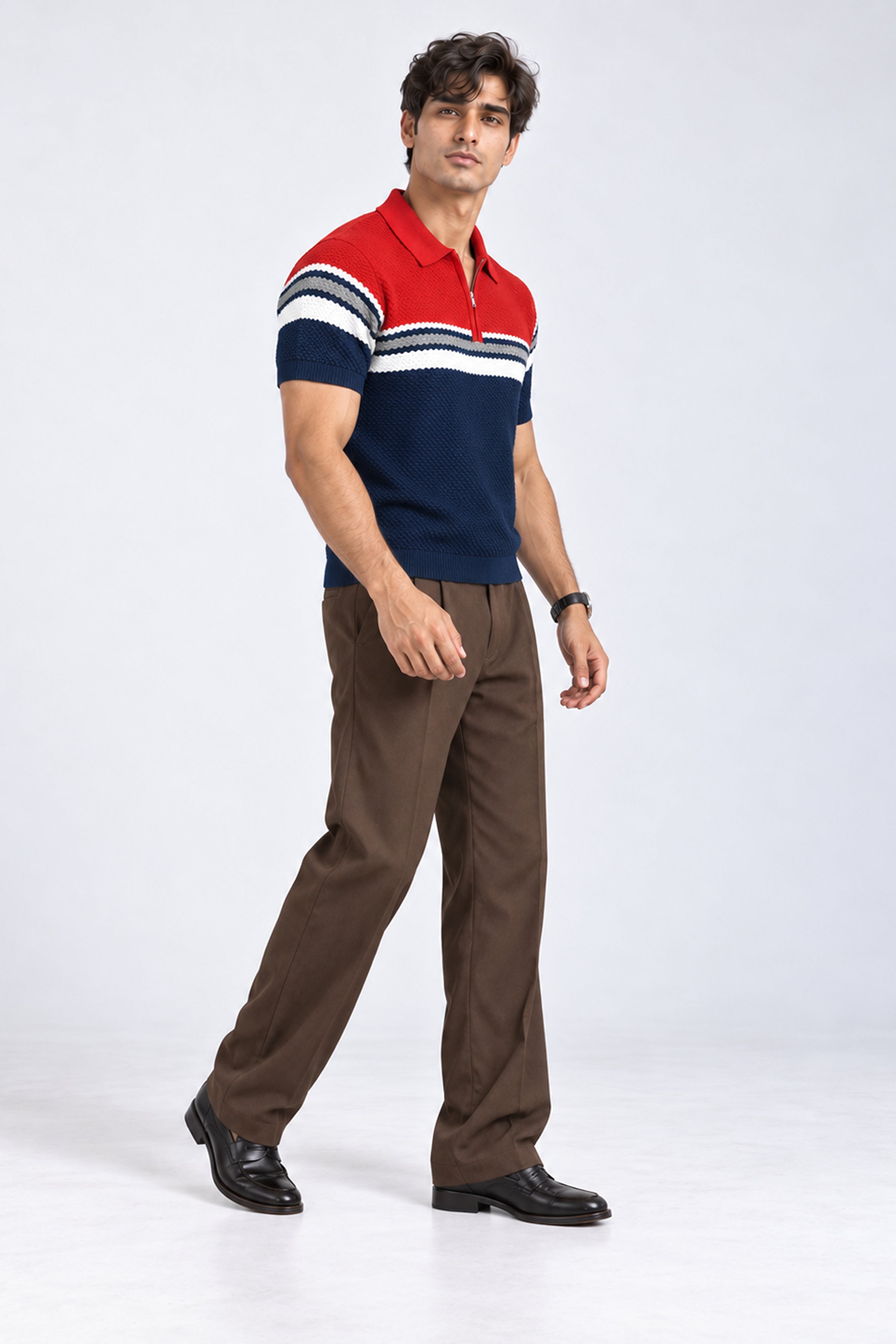 King Street Men’s POLO Tees - Red