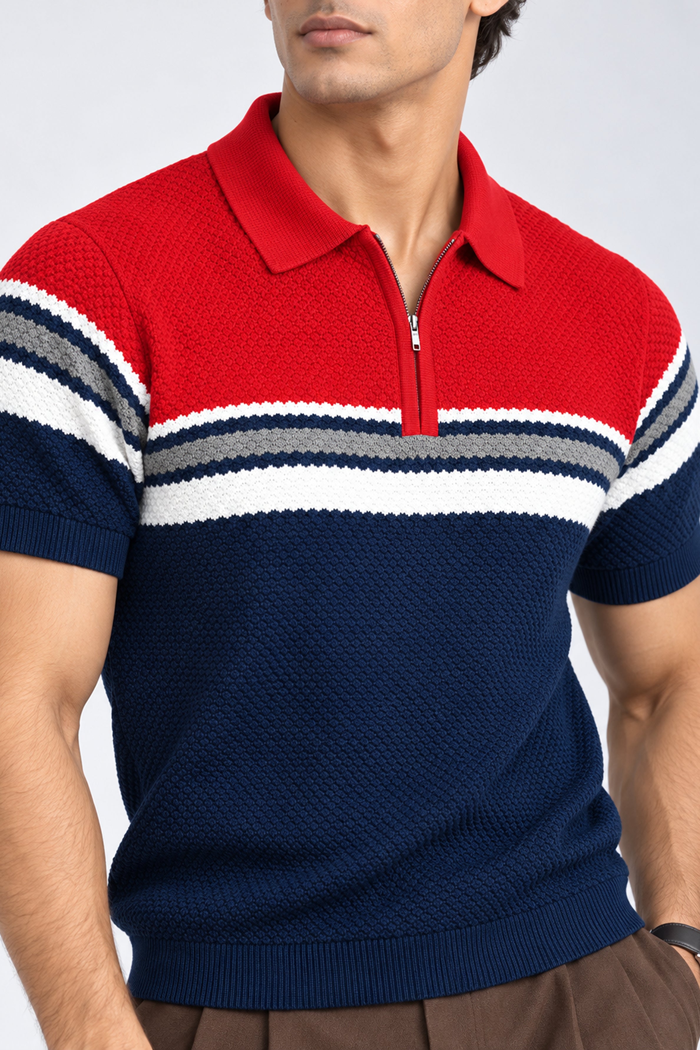 King Street Men’s POLO Tees - Red