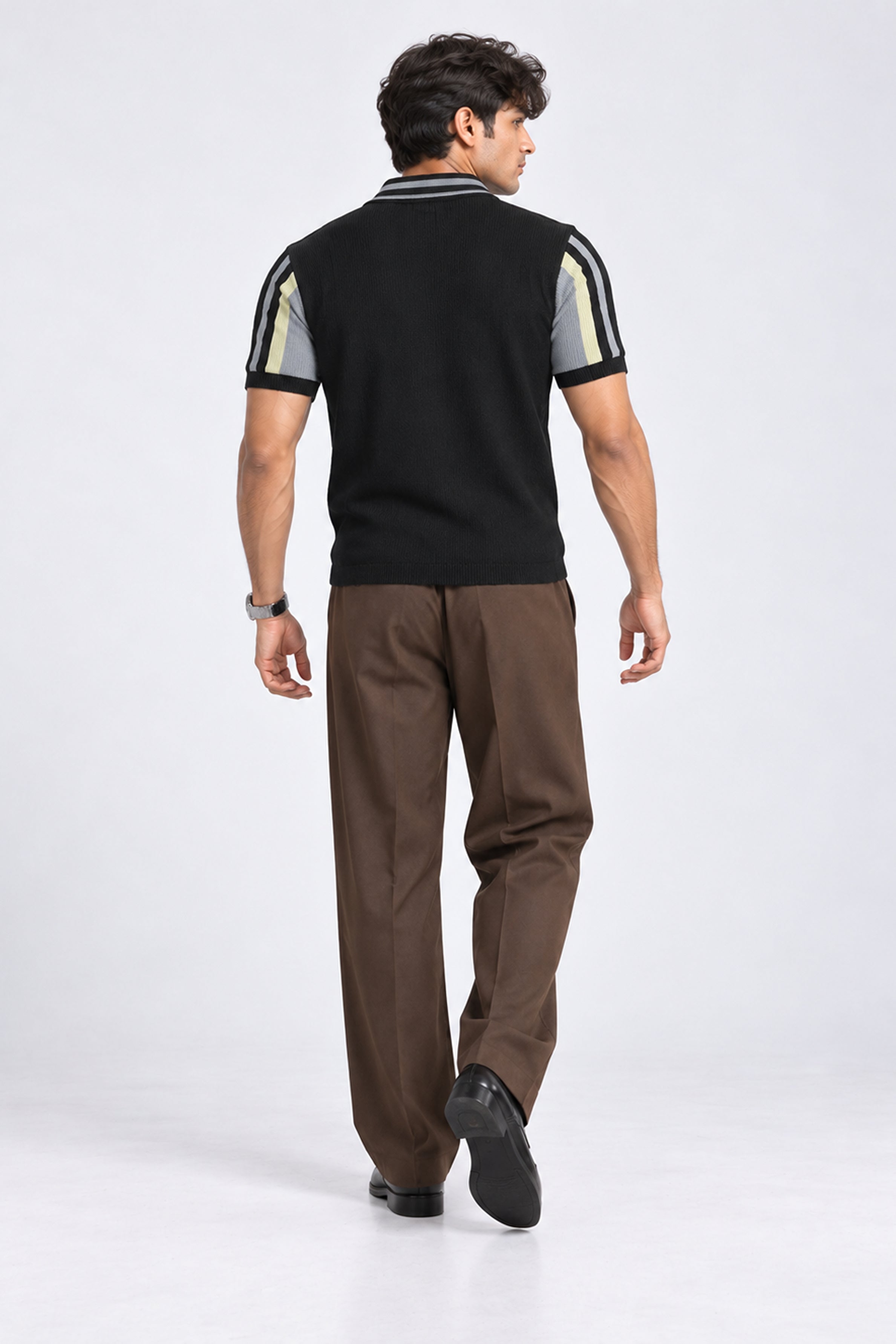 King Street Men’s POLO Tees - Black