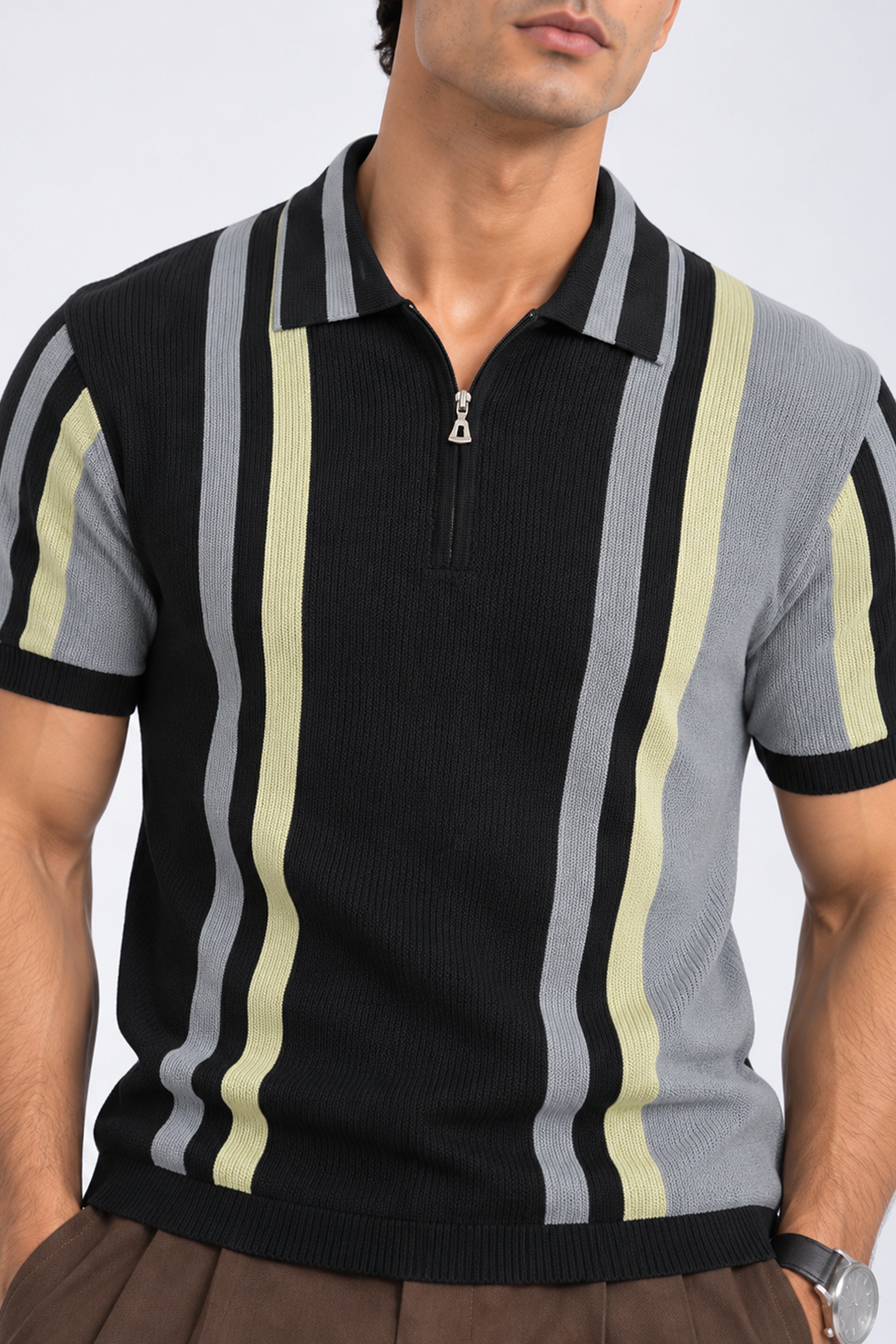 King Street Men’s POLO Tees - Black