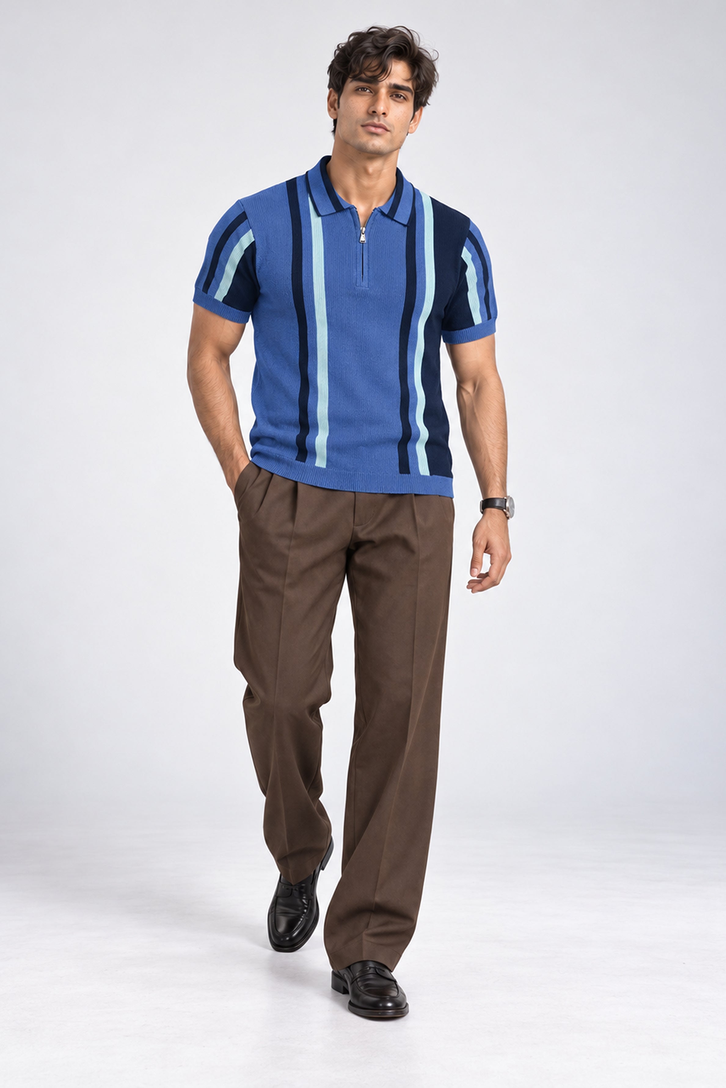 King Street Men’s POLO Tees - Blue