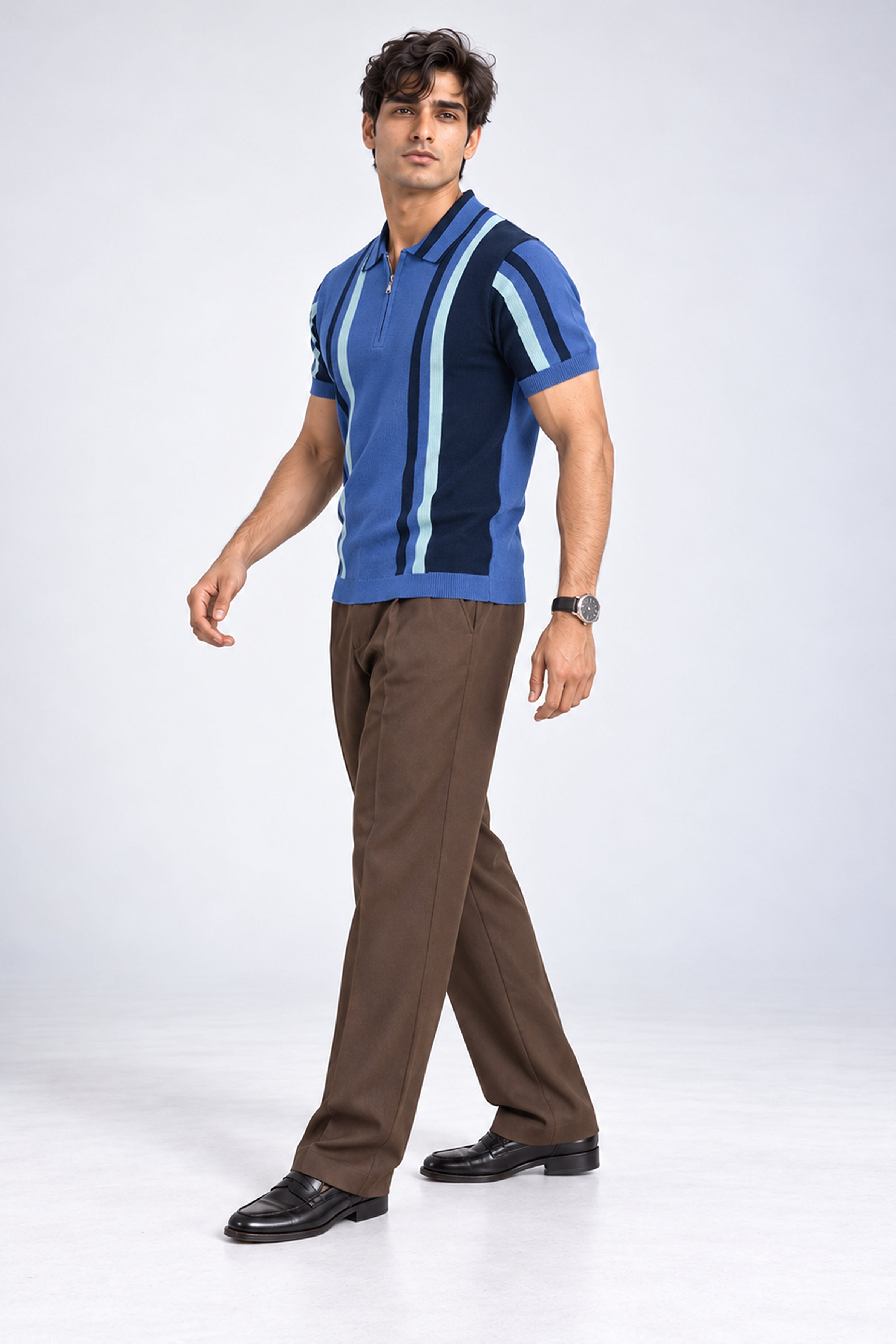 King Street Men’s POLO Tees - Blue