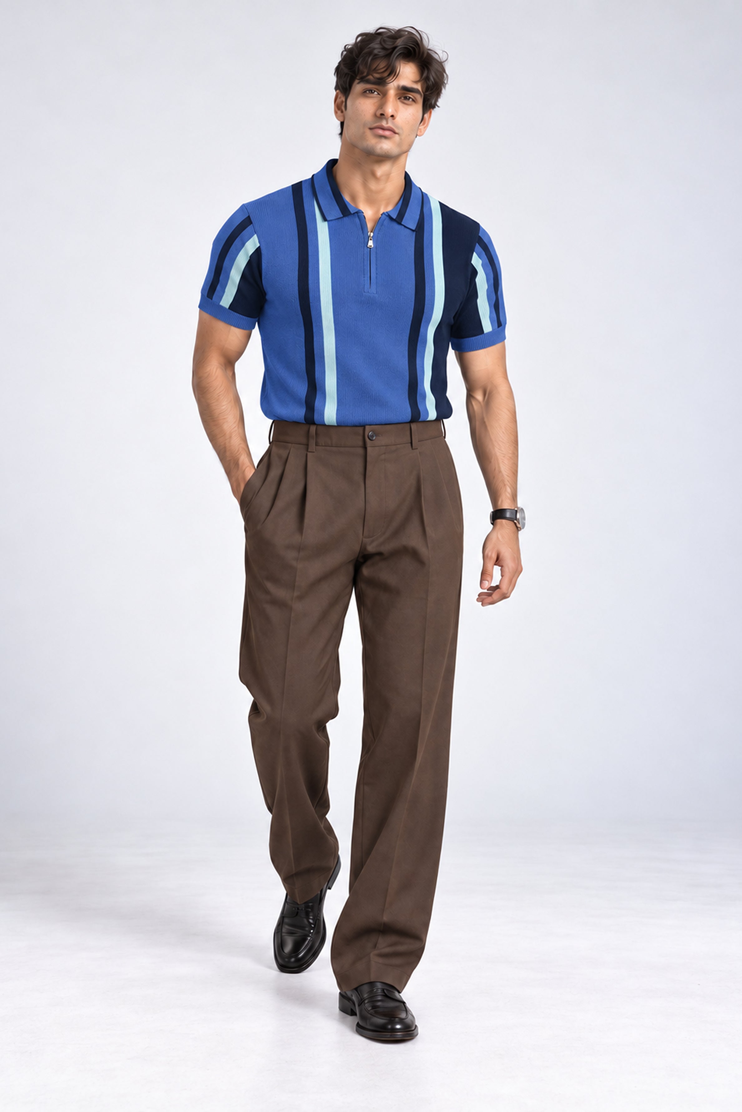 King Street Men’s POLO Tees - Blue