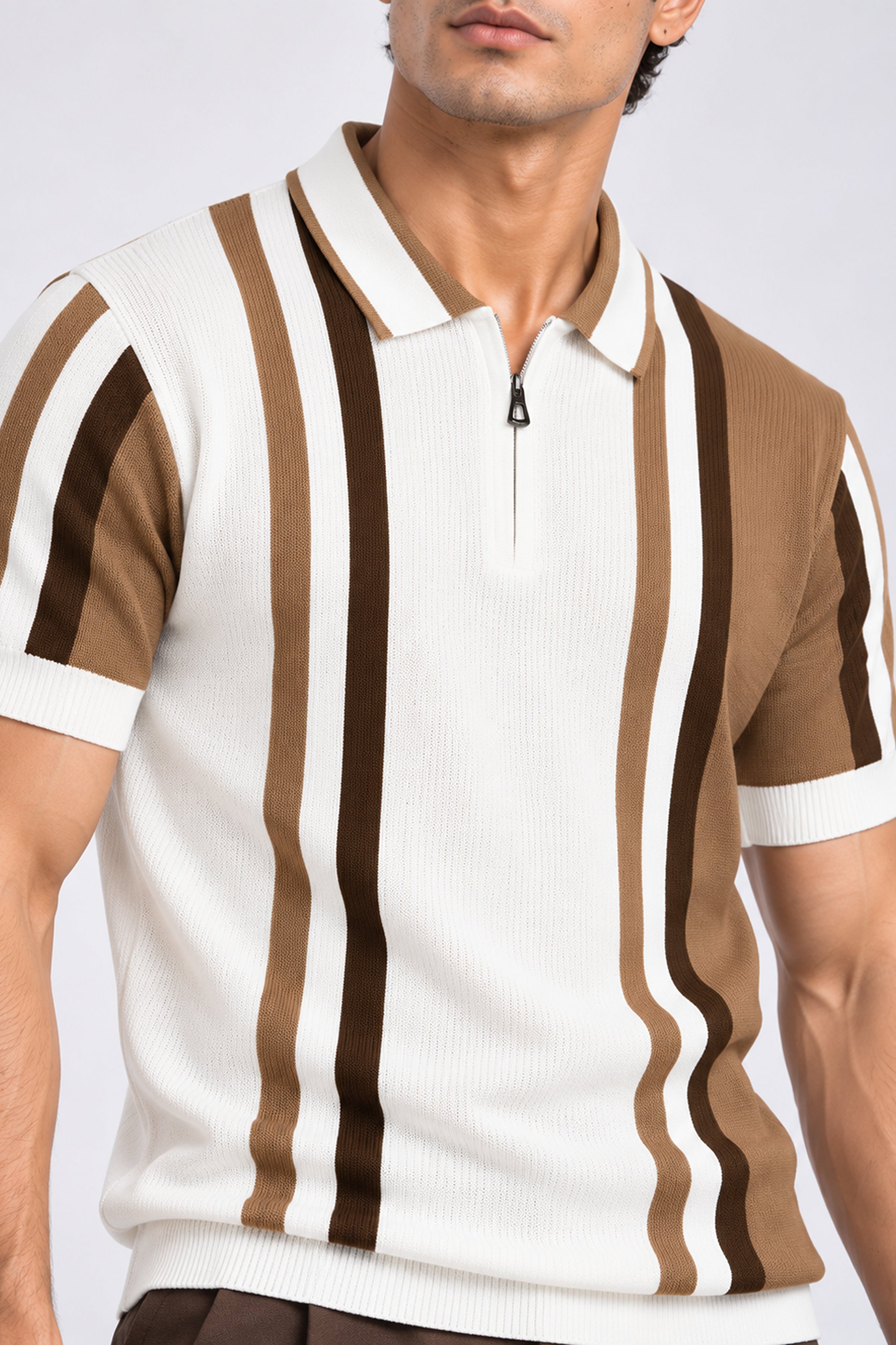 King Street Men’s POLO Tees - Khaki