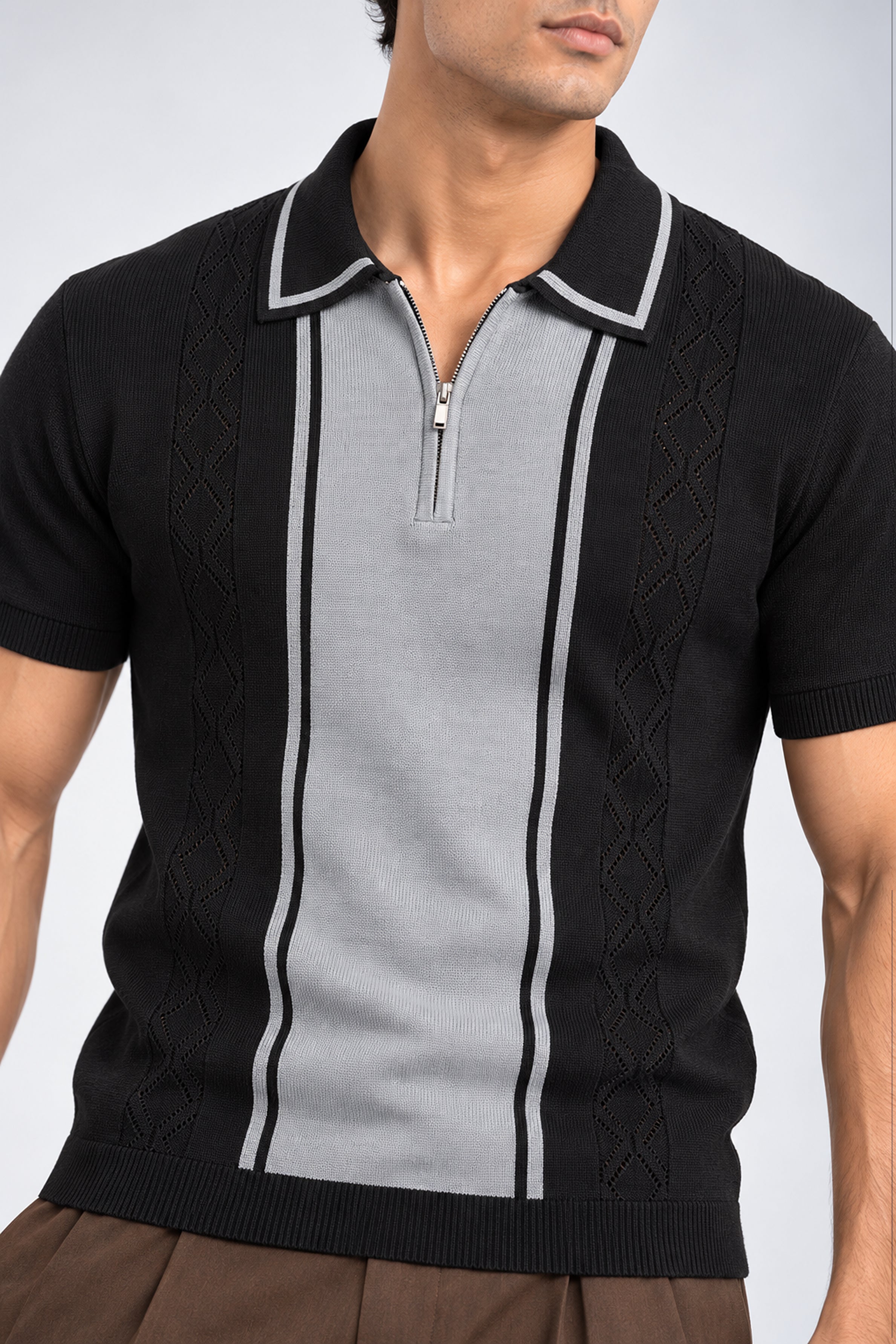 King Street Men’s POLO Tees -Black
