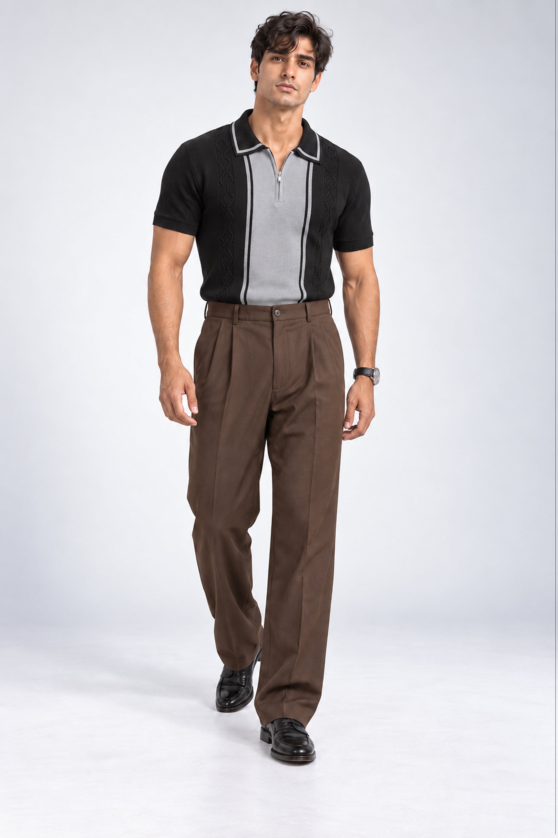 King Street Men’s POLO Tees -Black