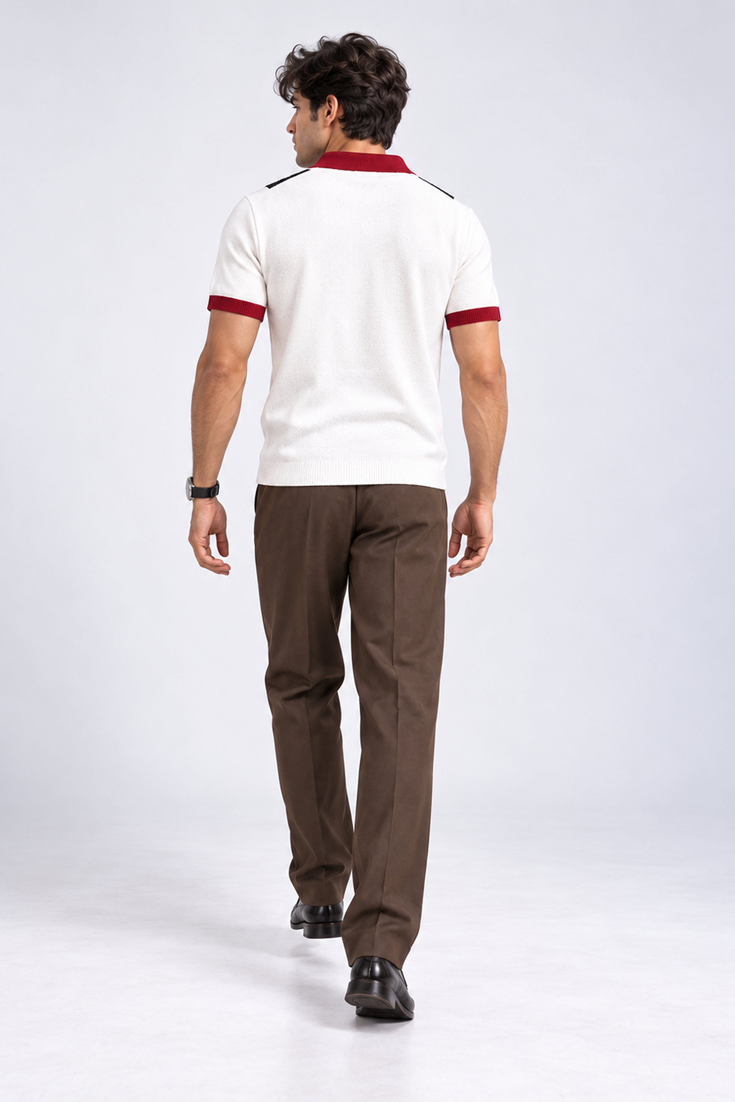 King Street Men’s POLO Tees - Maroon