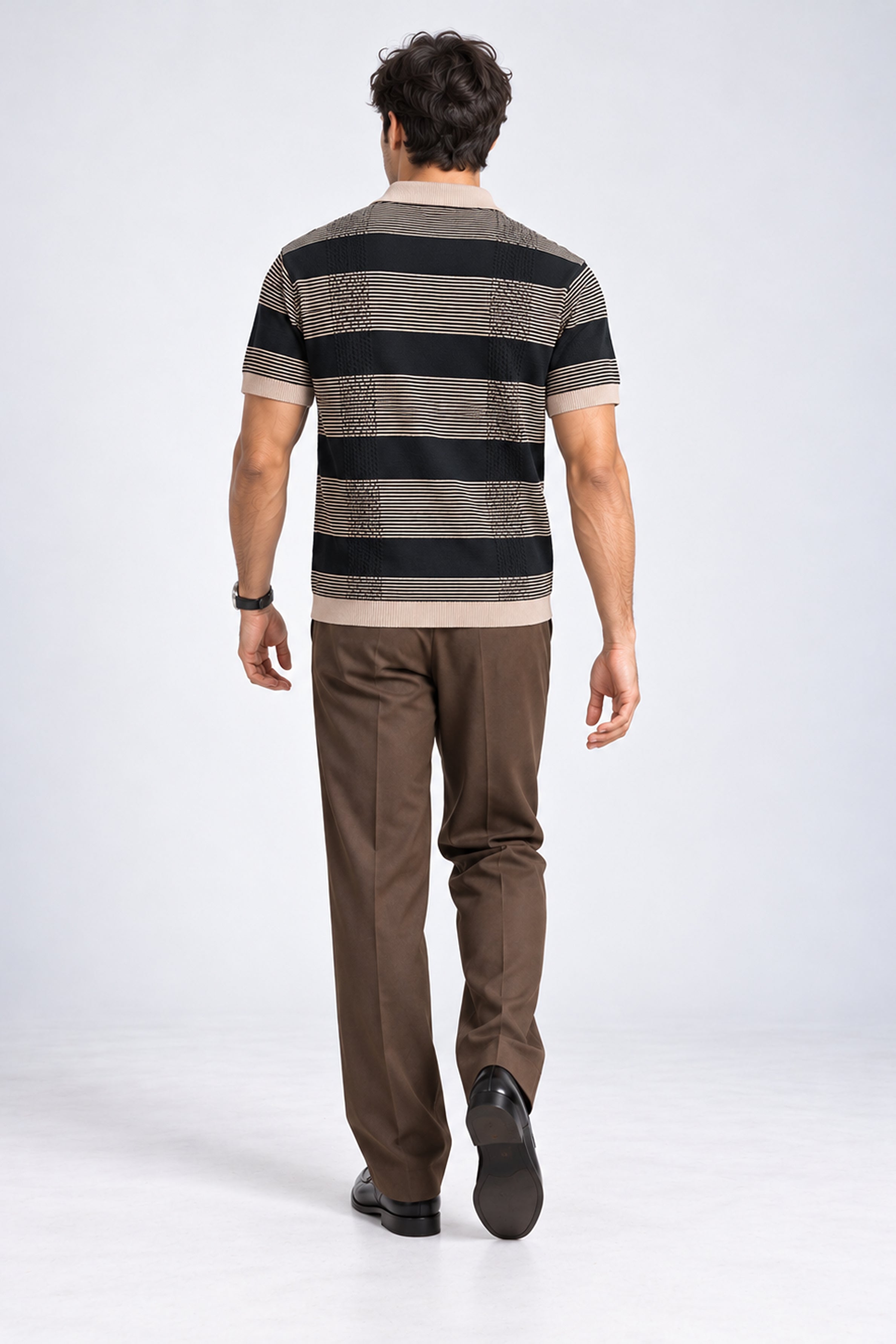 King Street Men’s POLO Tees - Black