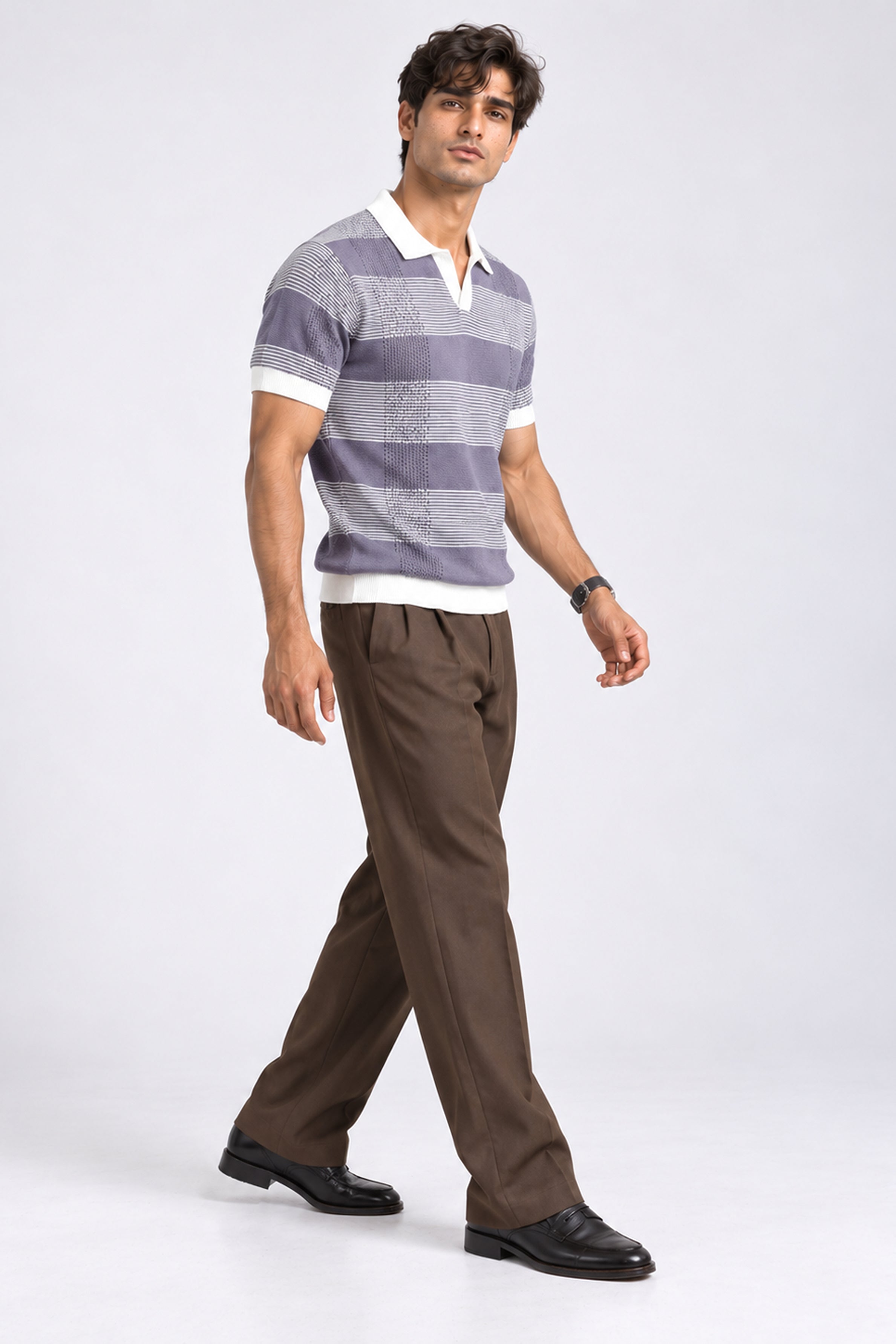 King Street Men’s POLO Tees - Purple