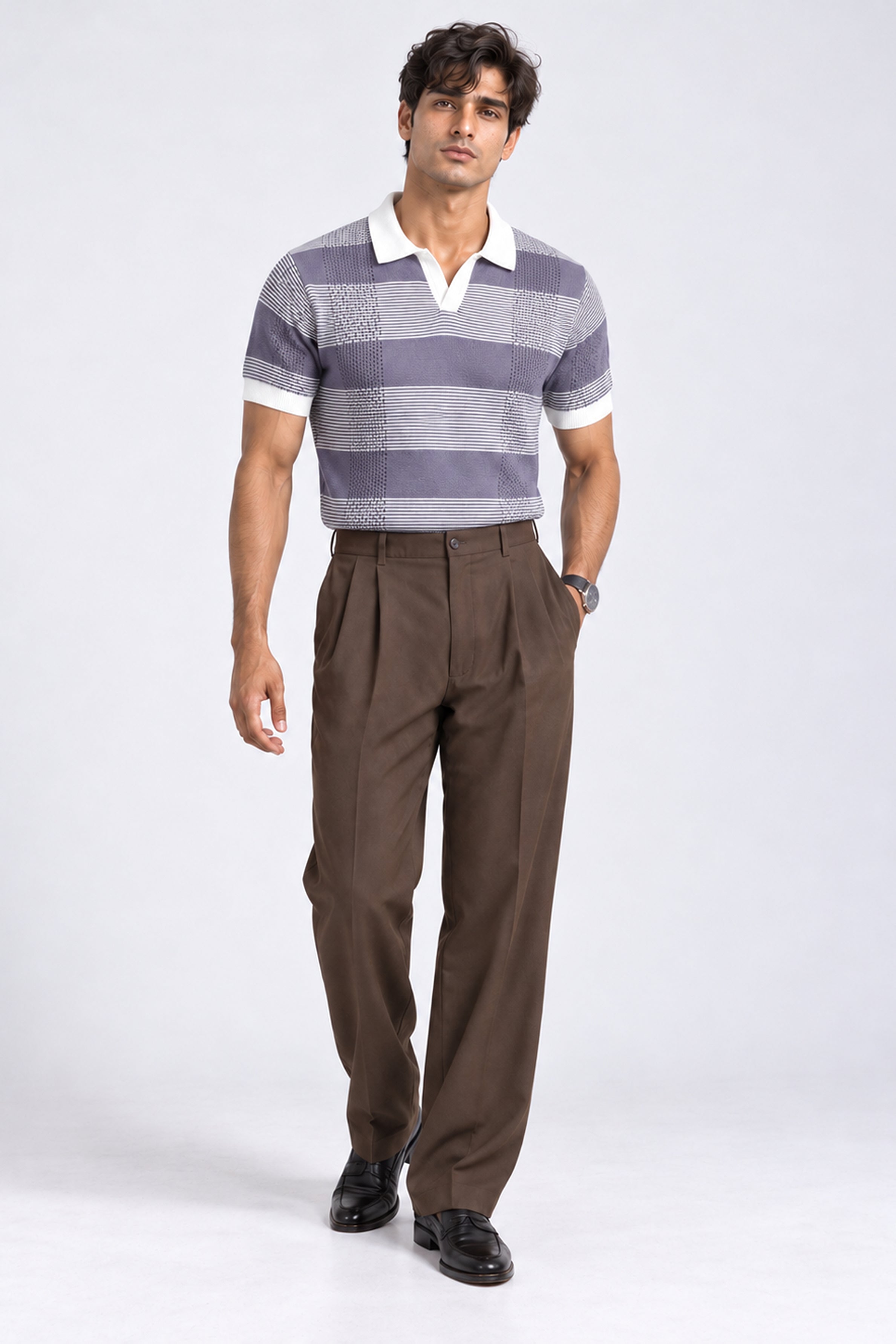 King Street Men’s POLO Tees - Purple