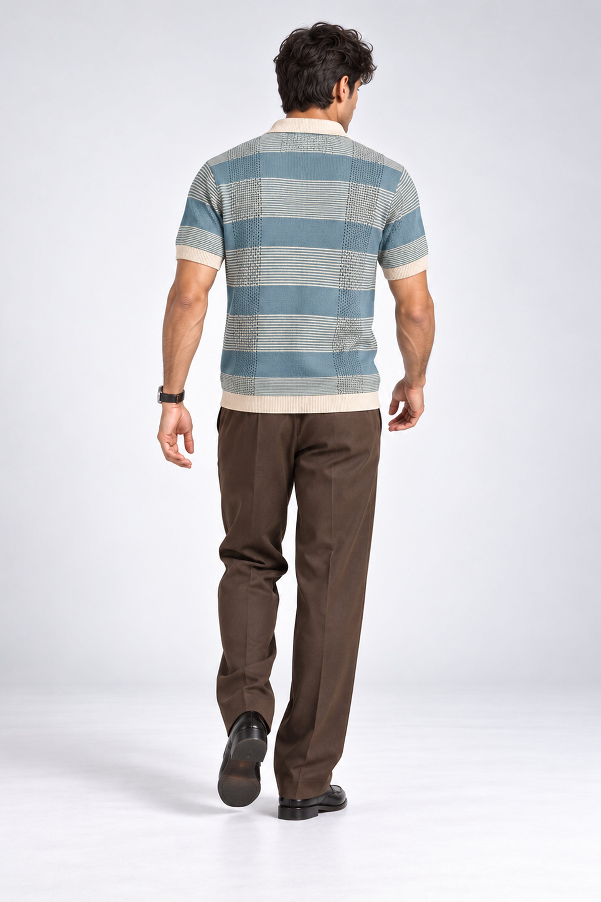 King Street Men’s POLO Tees - Sky Blue