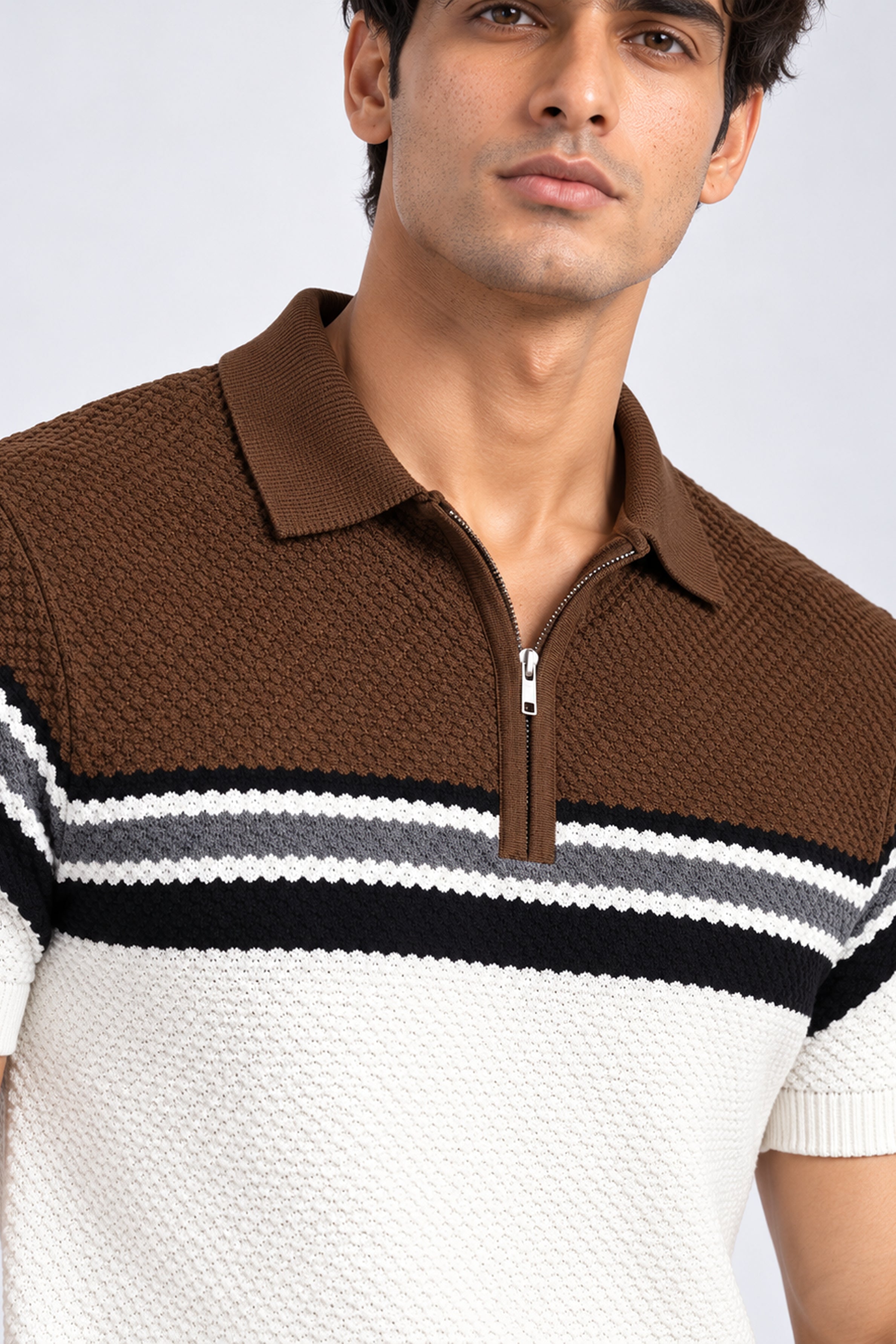King Street Men’s POLO Tees - Brown