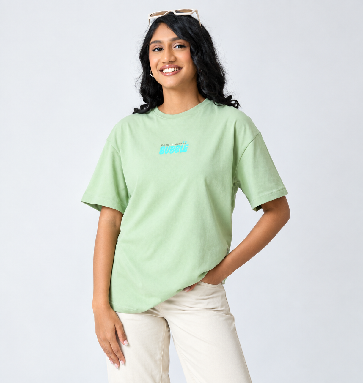 BASIC DROP MODANO Women's Tees - Green