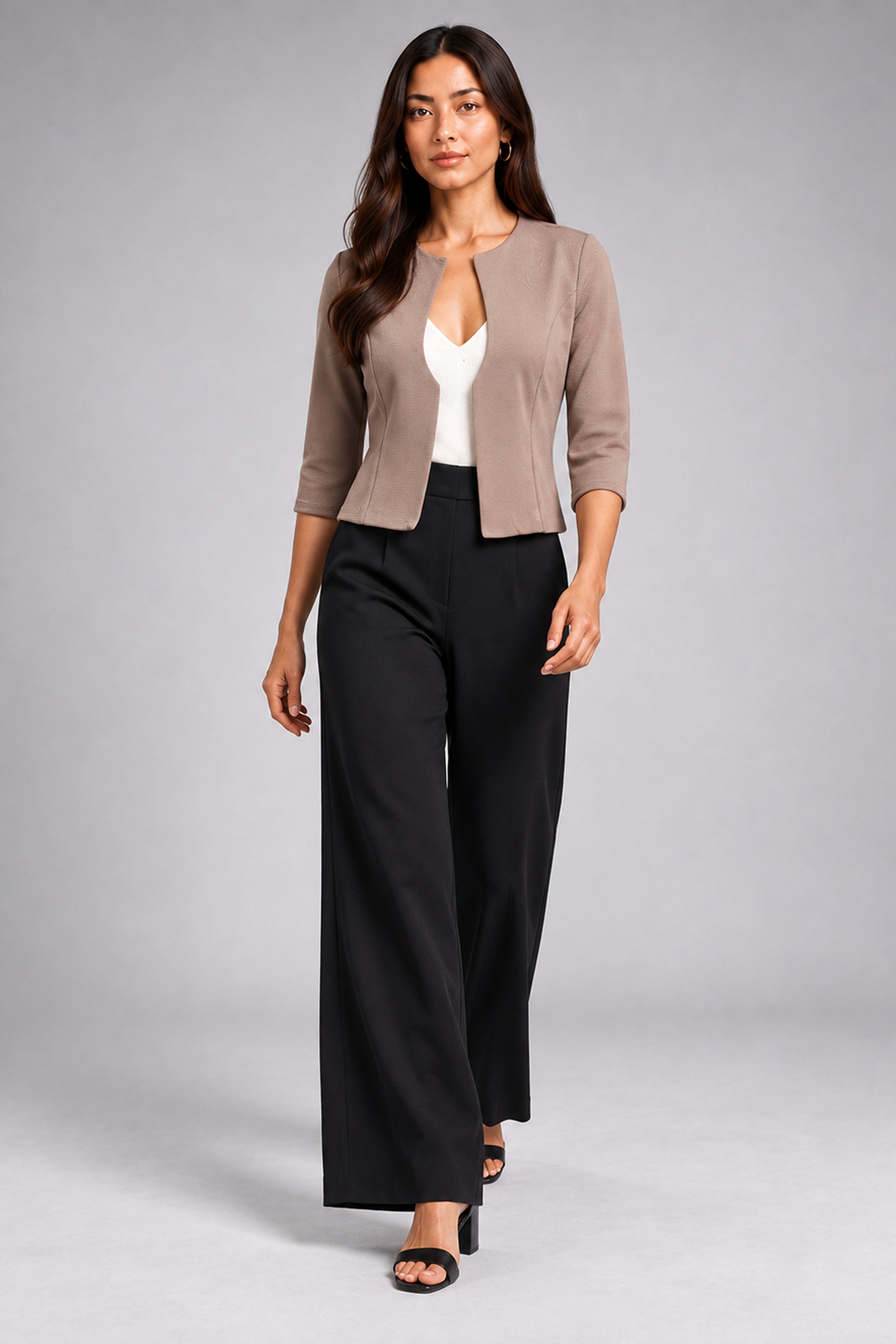 Envogue Formal Jacket - Brown