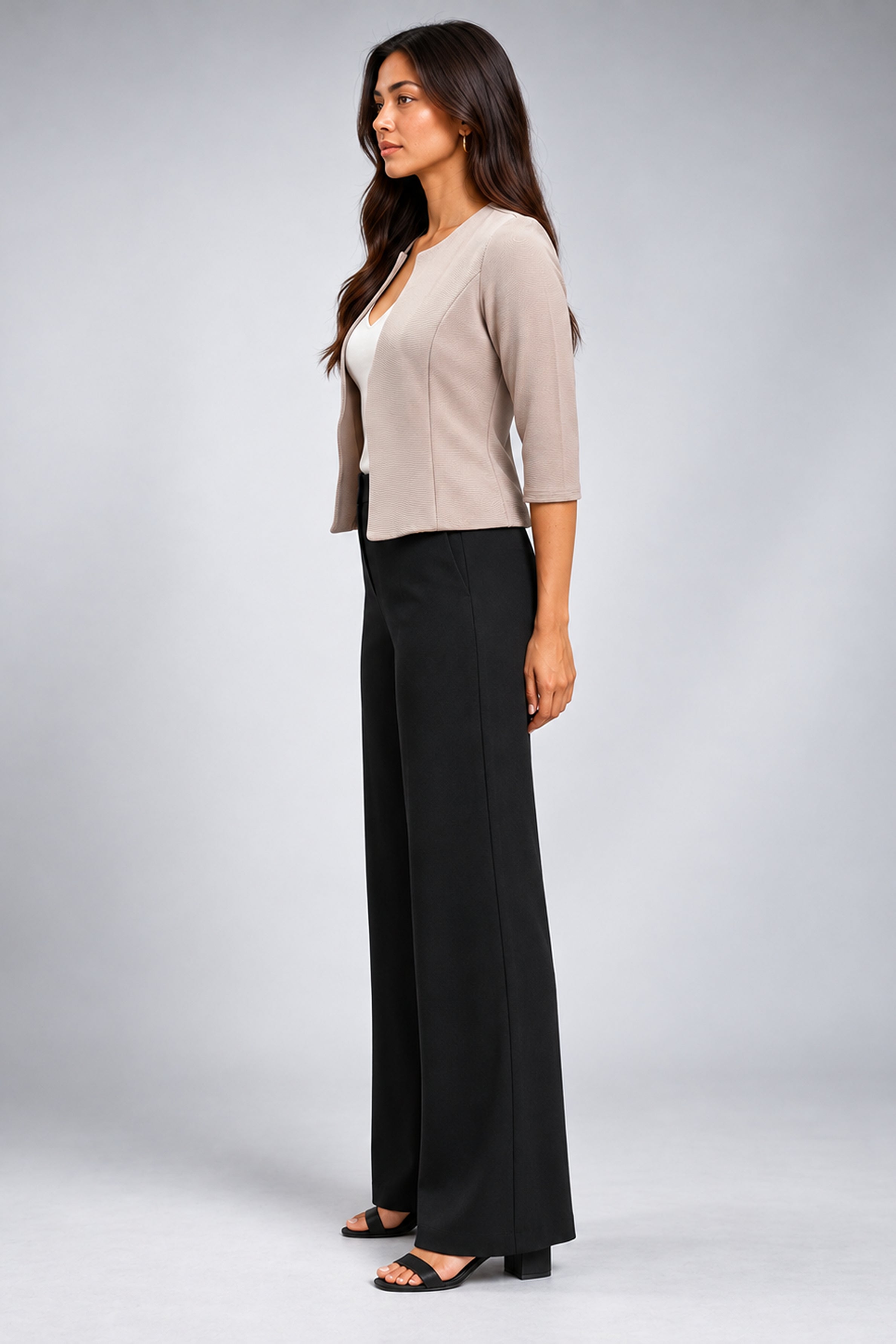 Envogue Formal Jacket - Beige