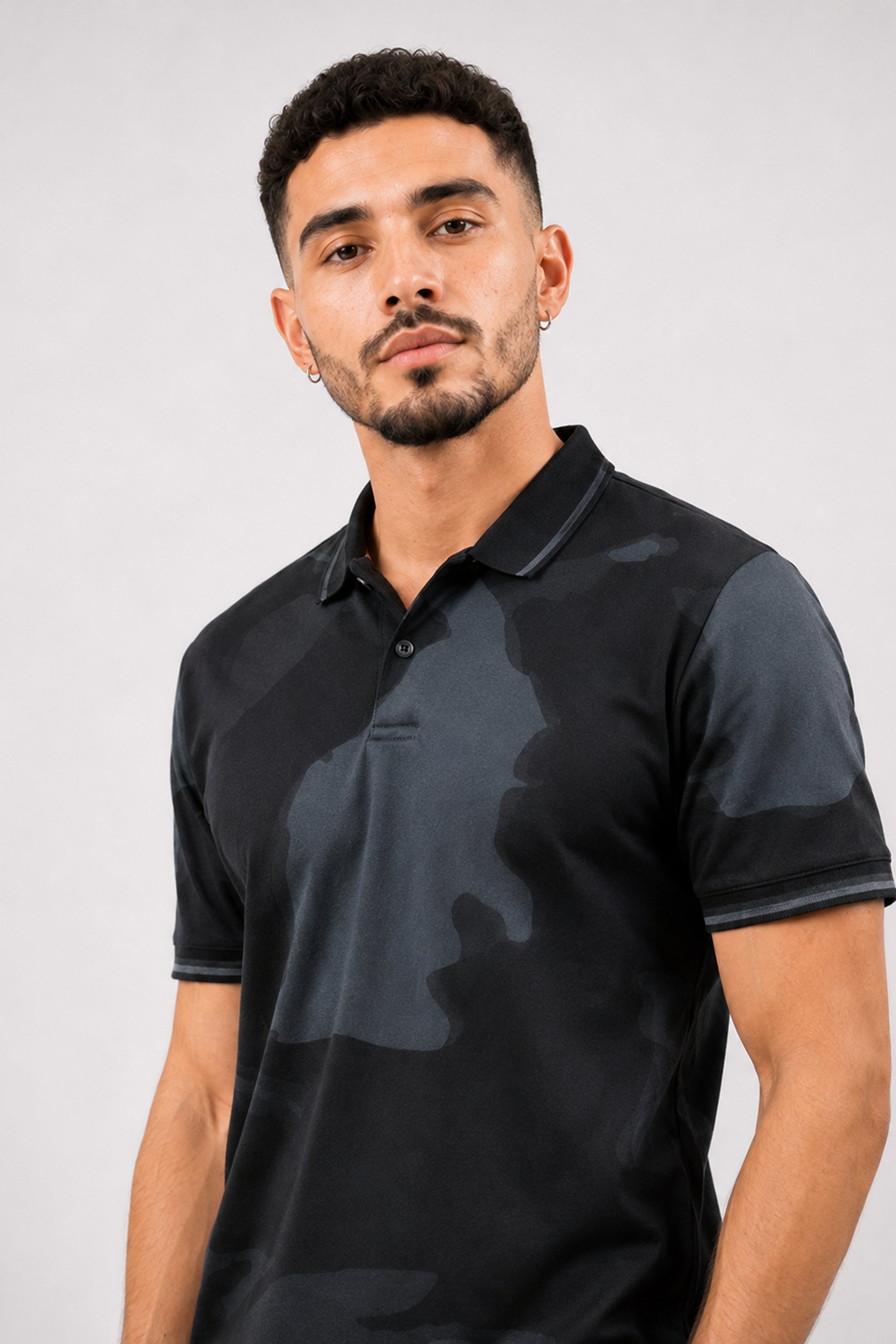 King Street Men’s POLO Tees - Black