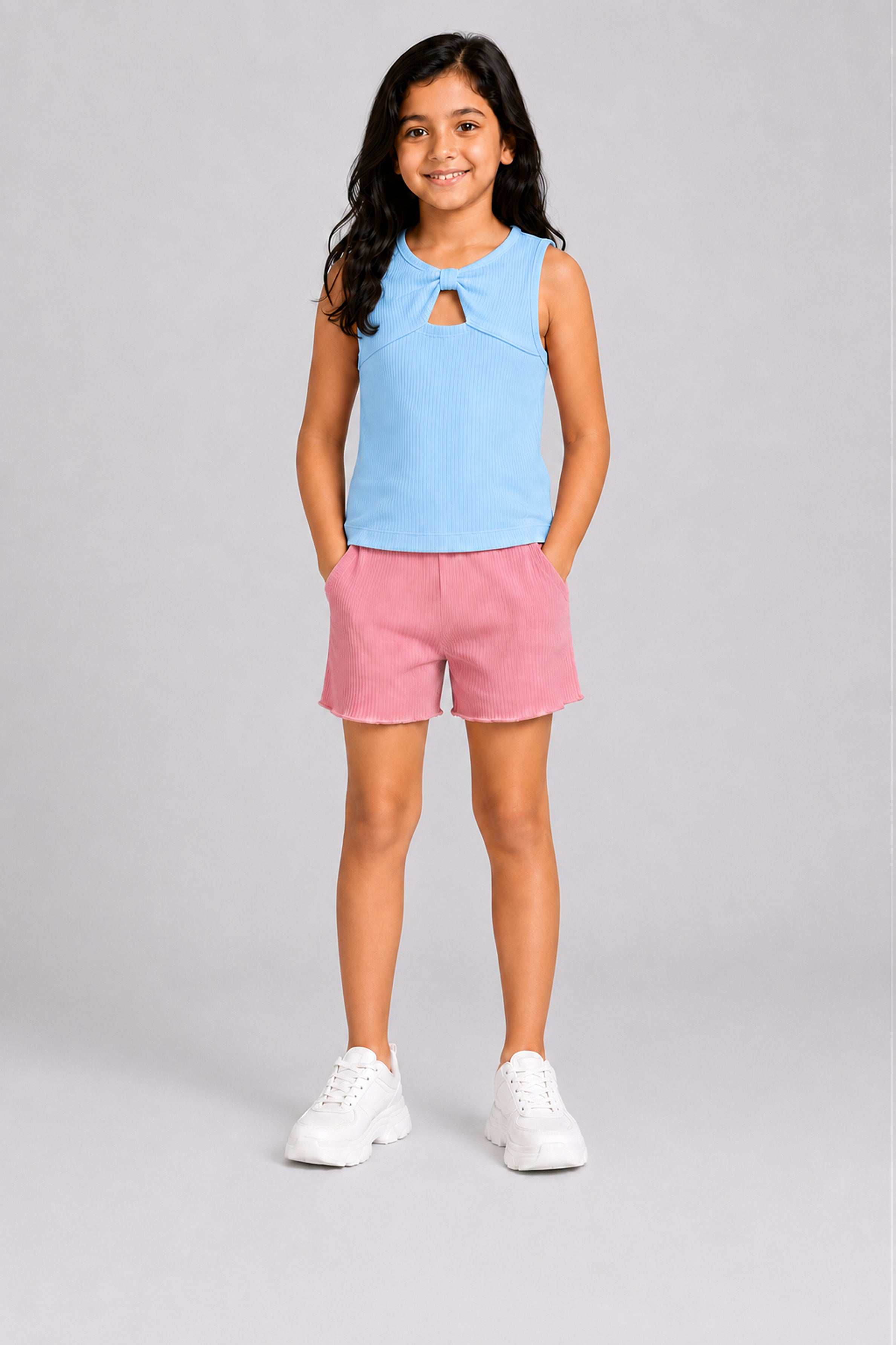 LITTLE MODANO Kid's Girls Top - Purple