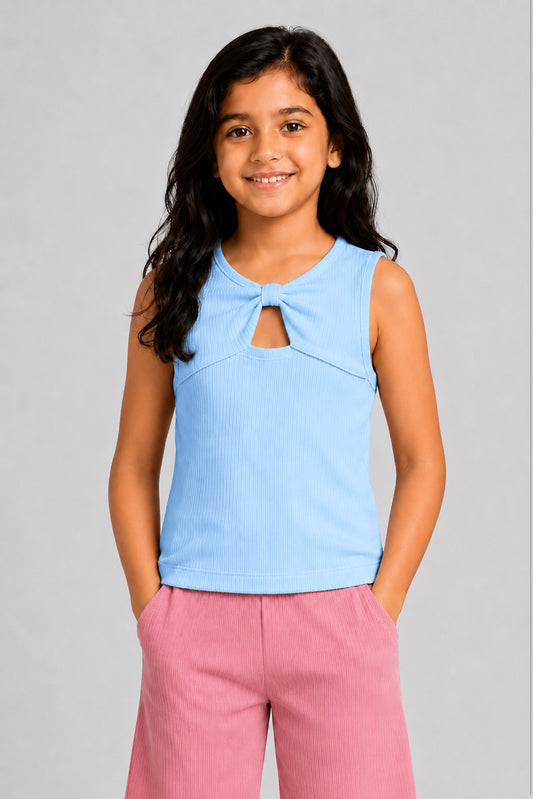 LITTLE MODANO Kids' Purple Top