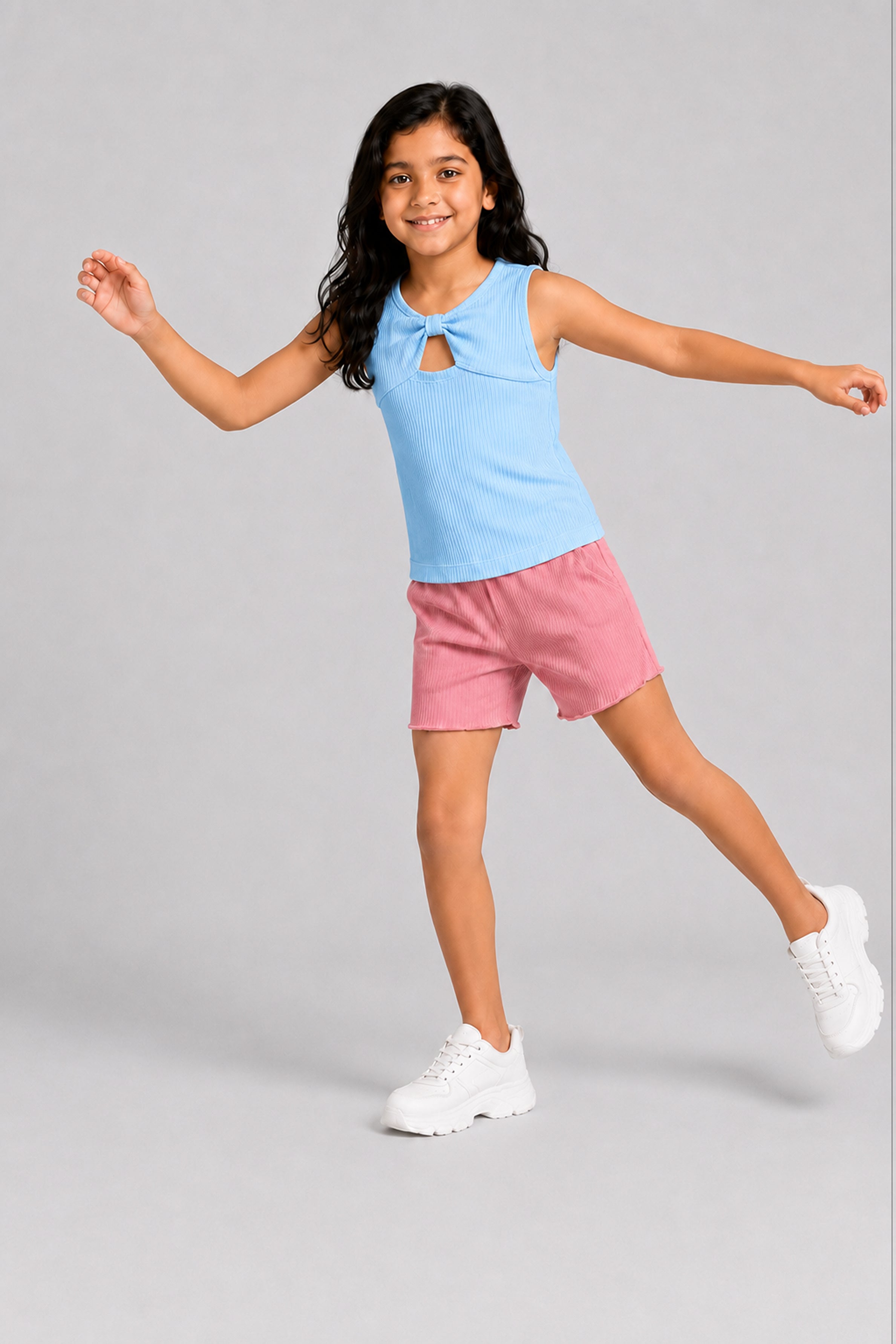 LITTLE MODANO Kid's Girls Top - Purple