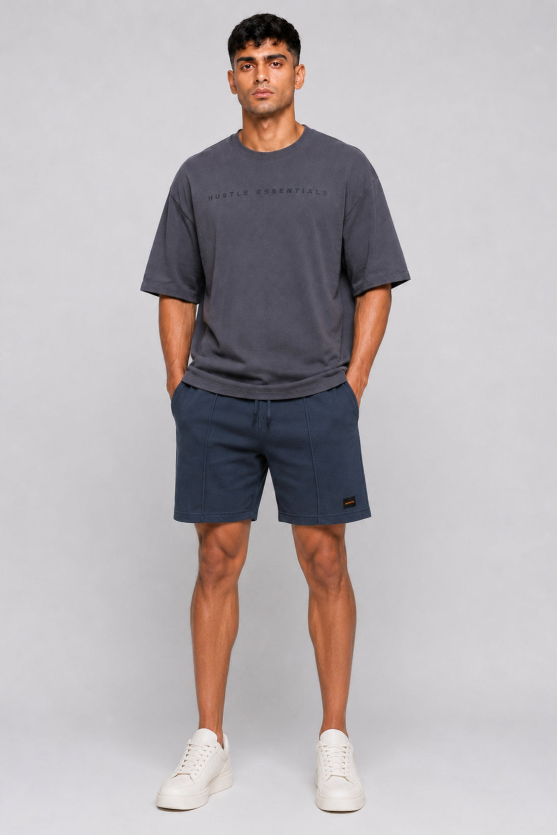 HUSTLE Men's Short - Dark Grey