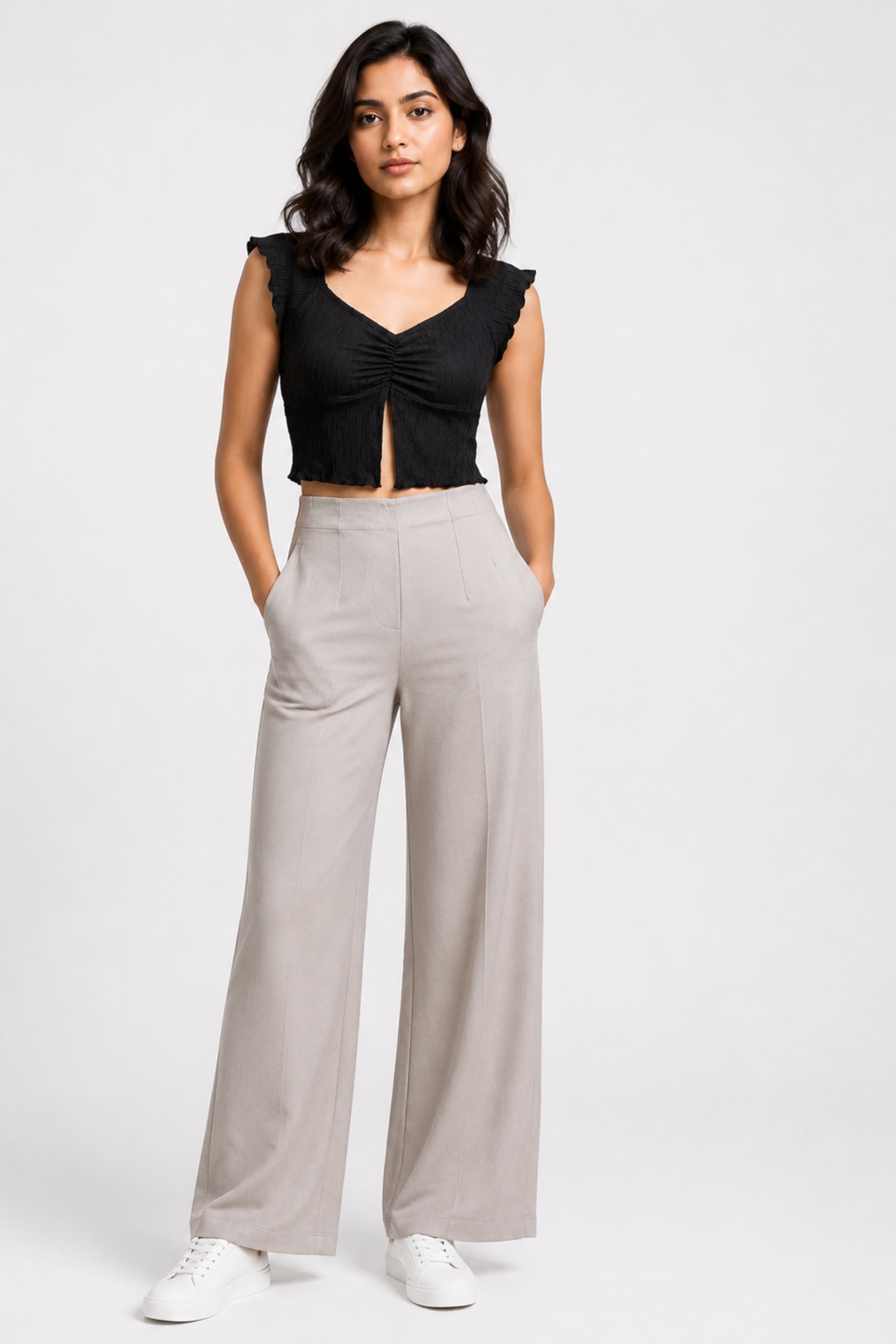 MODANO Casual Blouse - Black