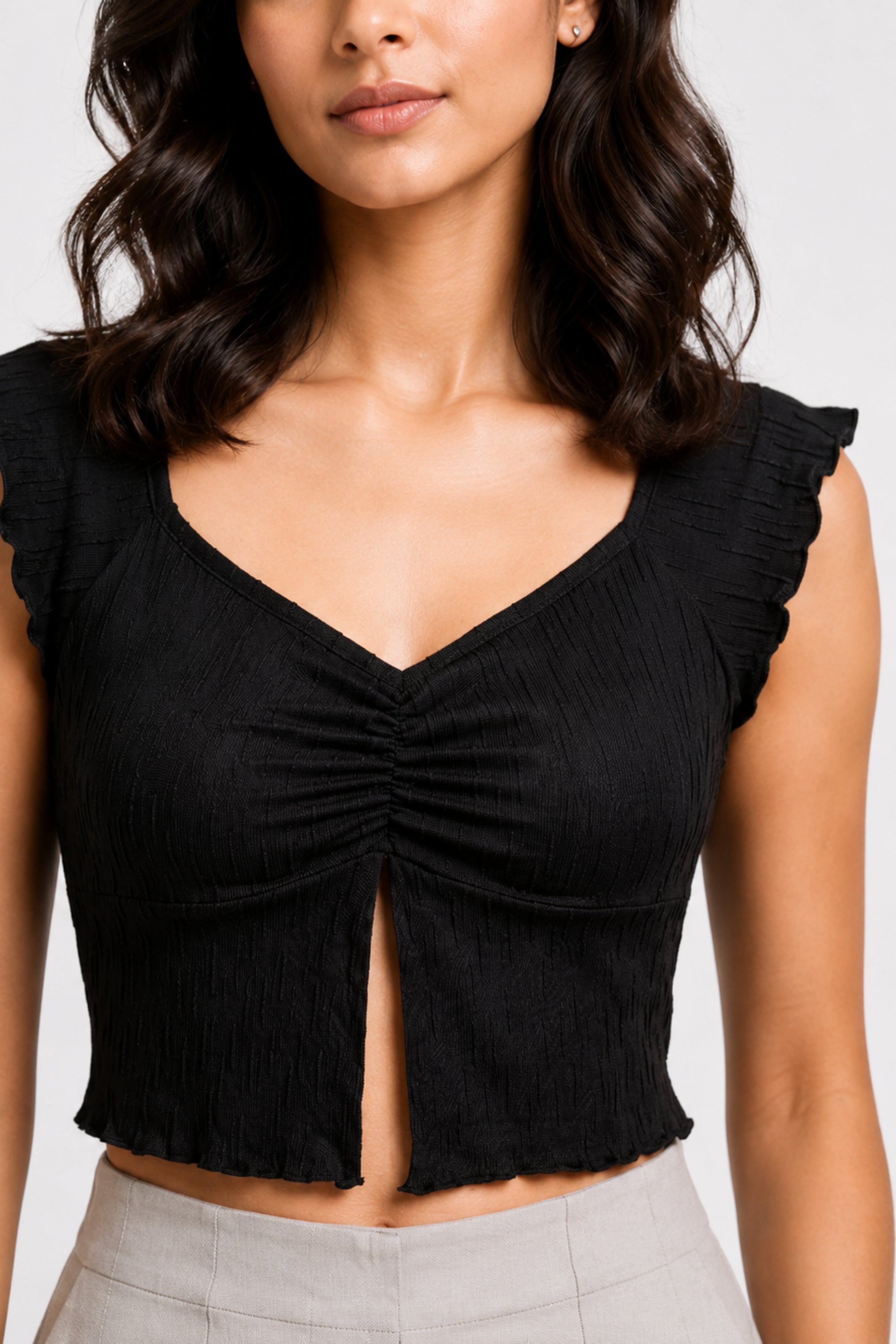 MODANO Casual Blouse - Black