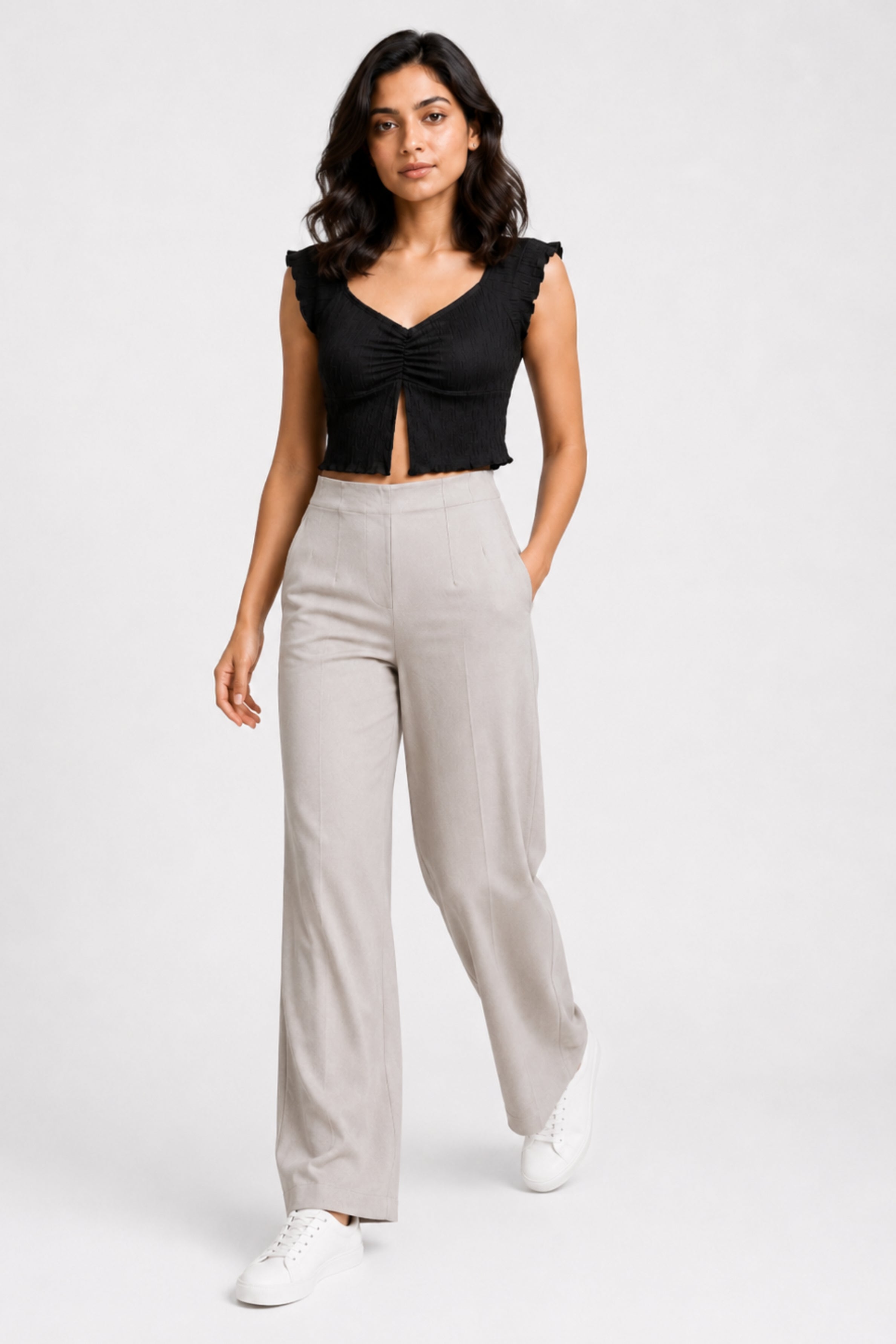 MODANO Casual Blouse - Black