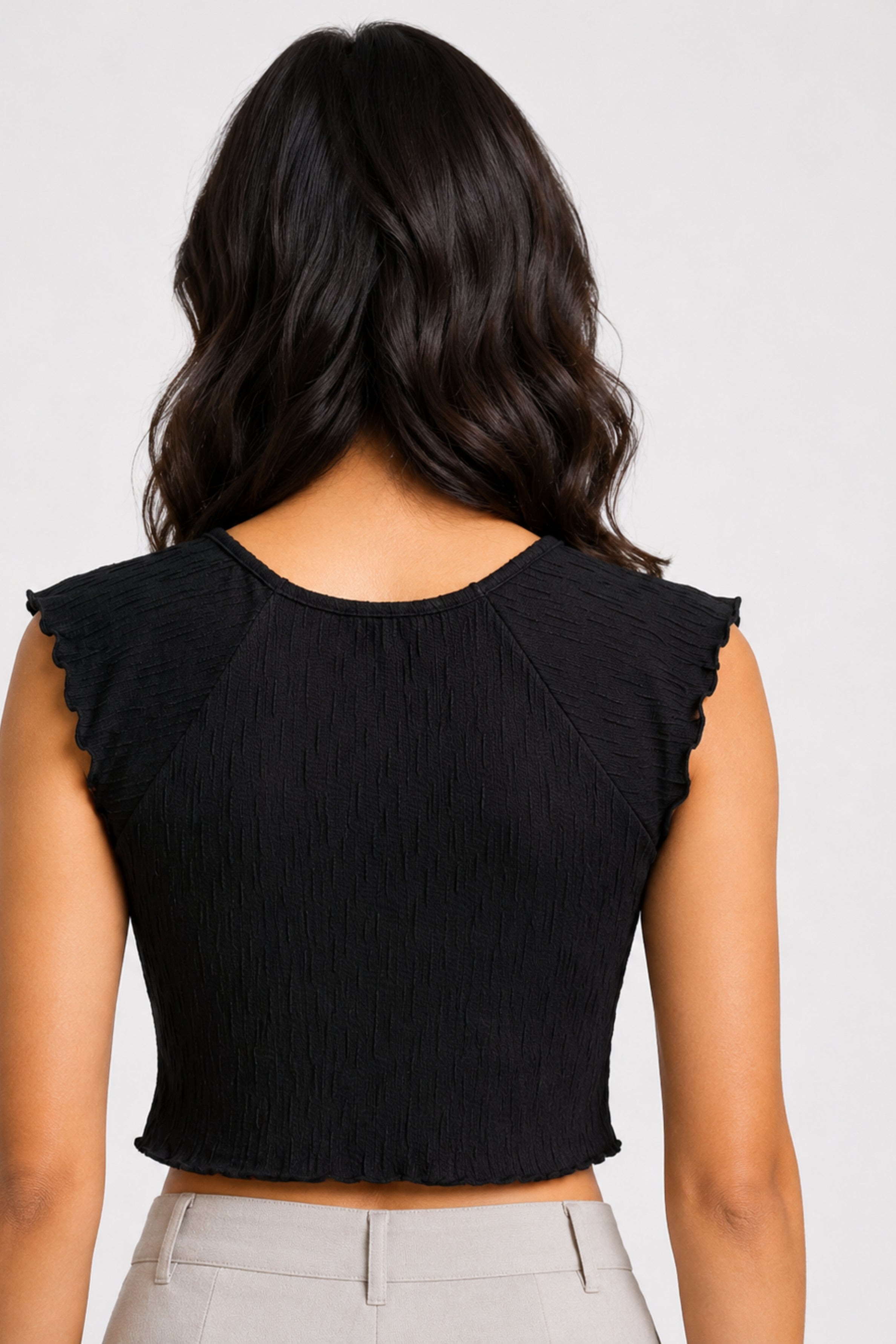 MODANO Casual Blouse - Black