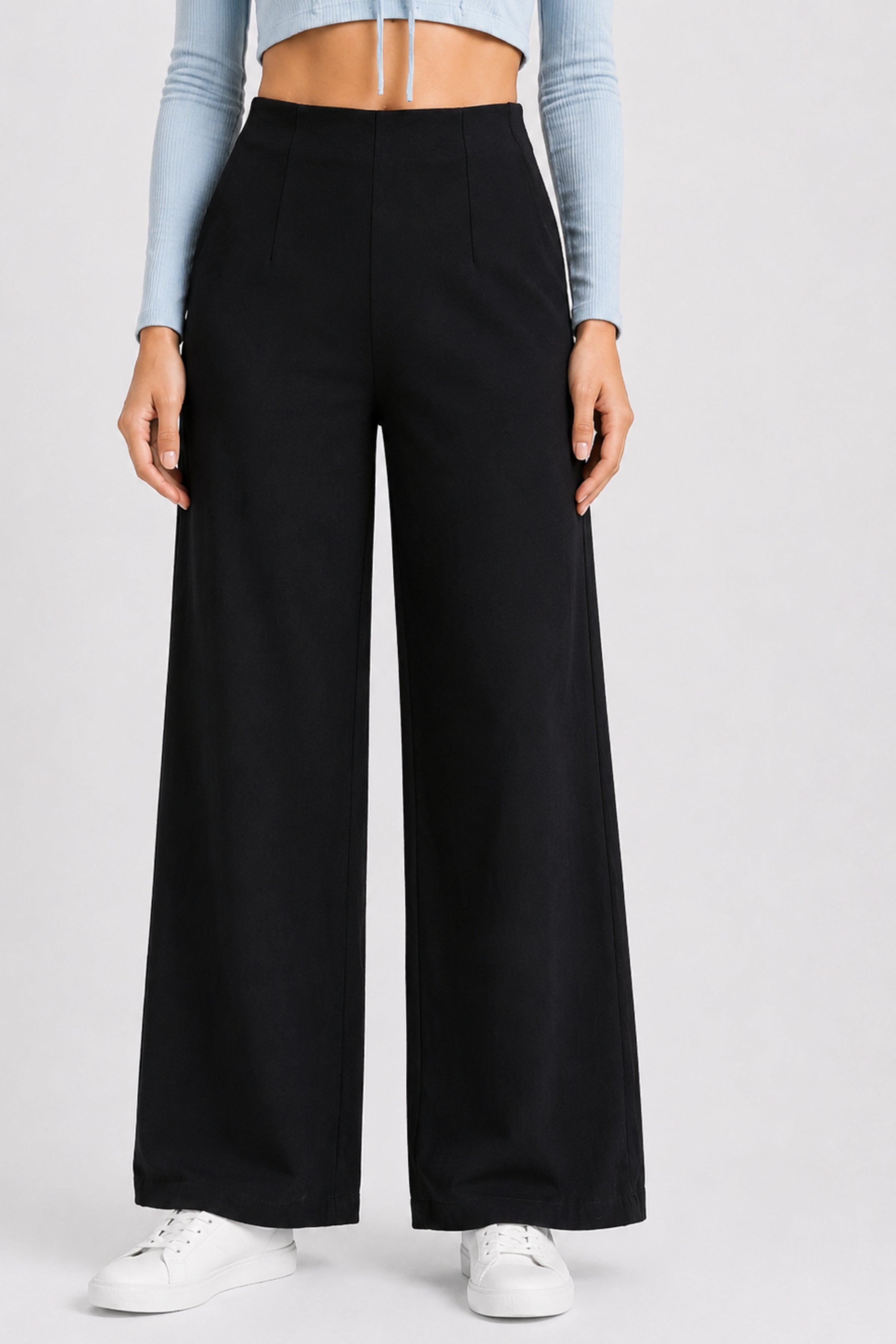 MODANO Casual Relaxed Pant - Black