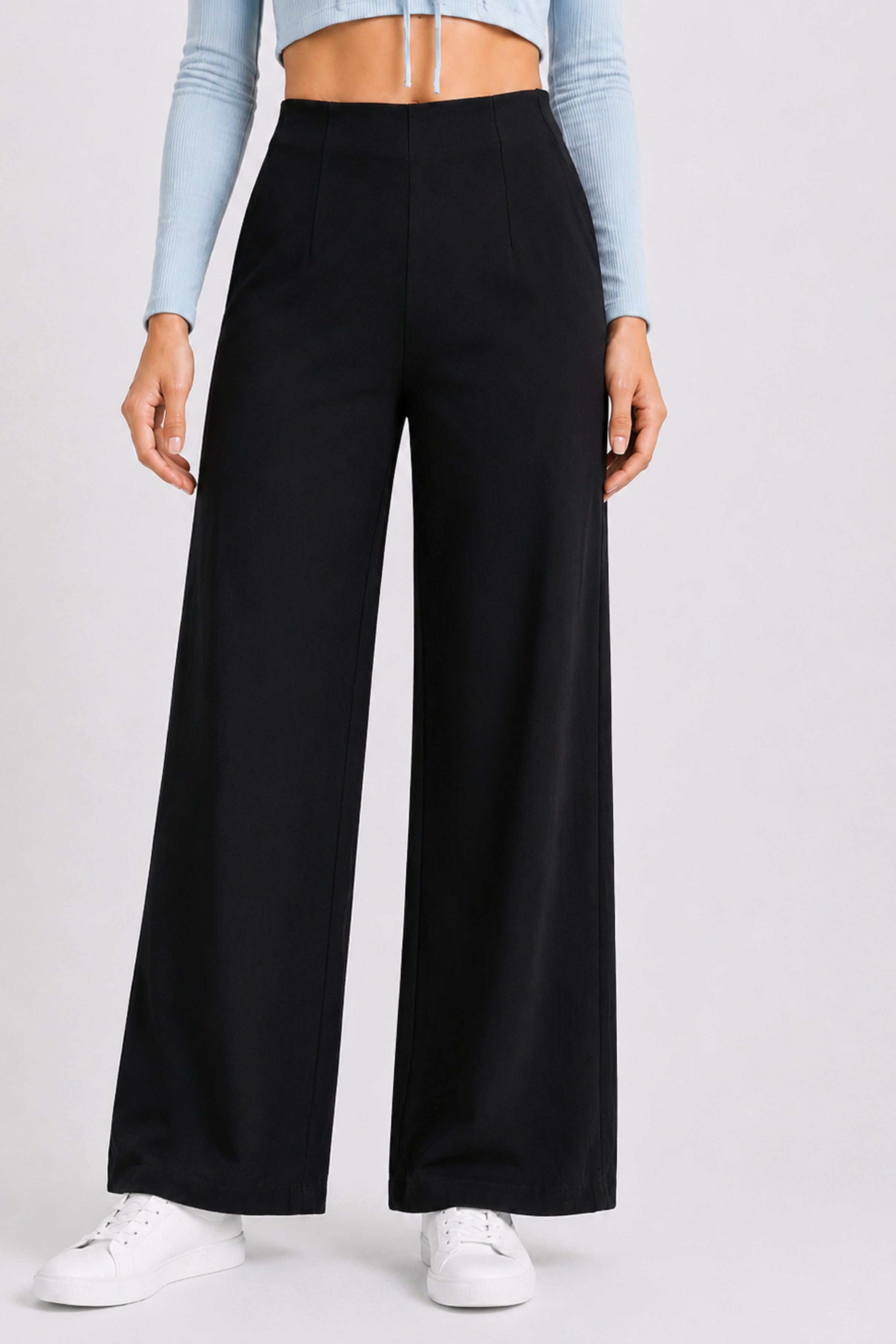 MODANO Casual Relaxed Pant - Black