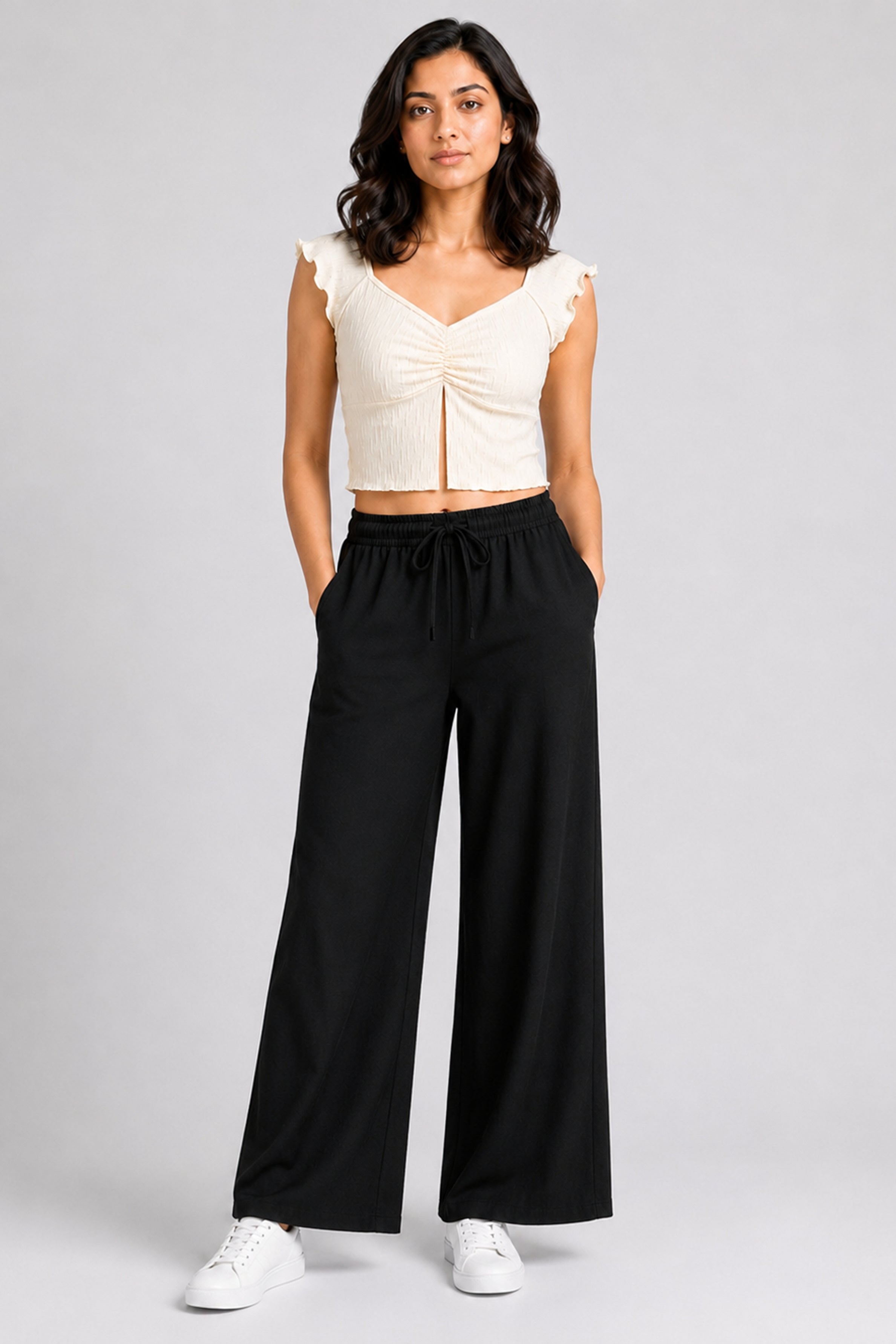 MODANO Casual Blouse - White