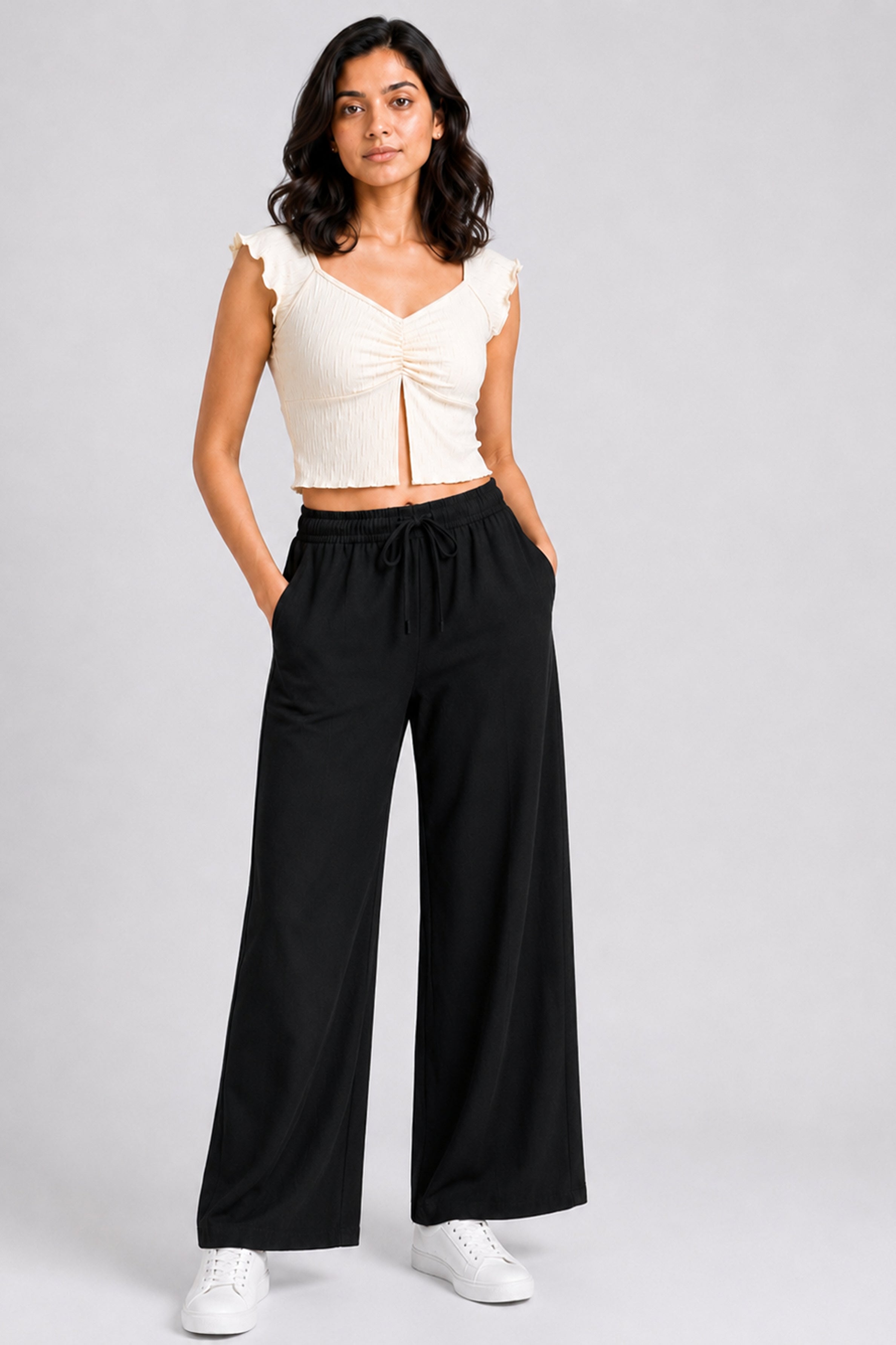 MODANO Casual Blouse - White