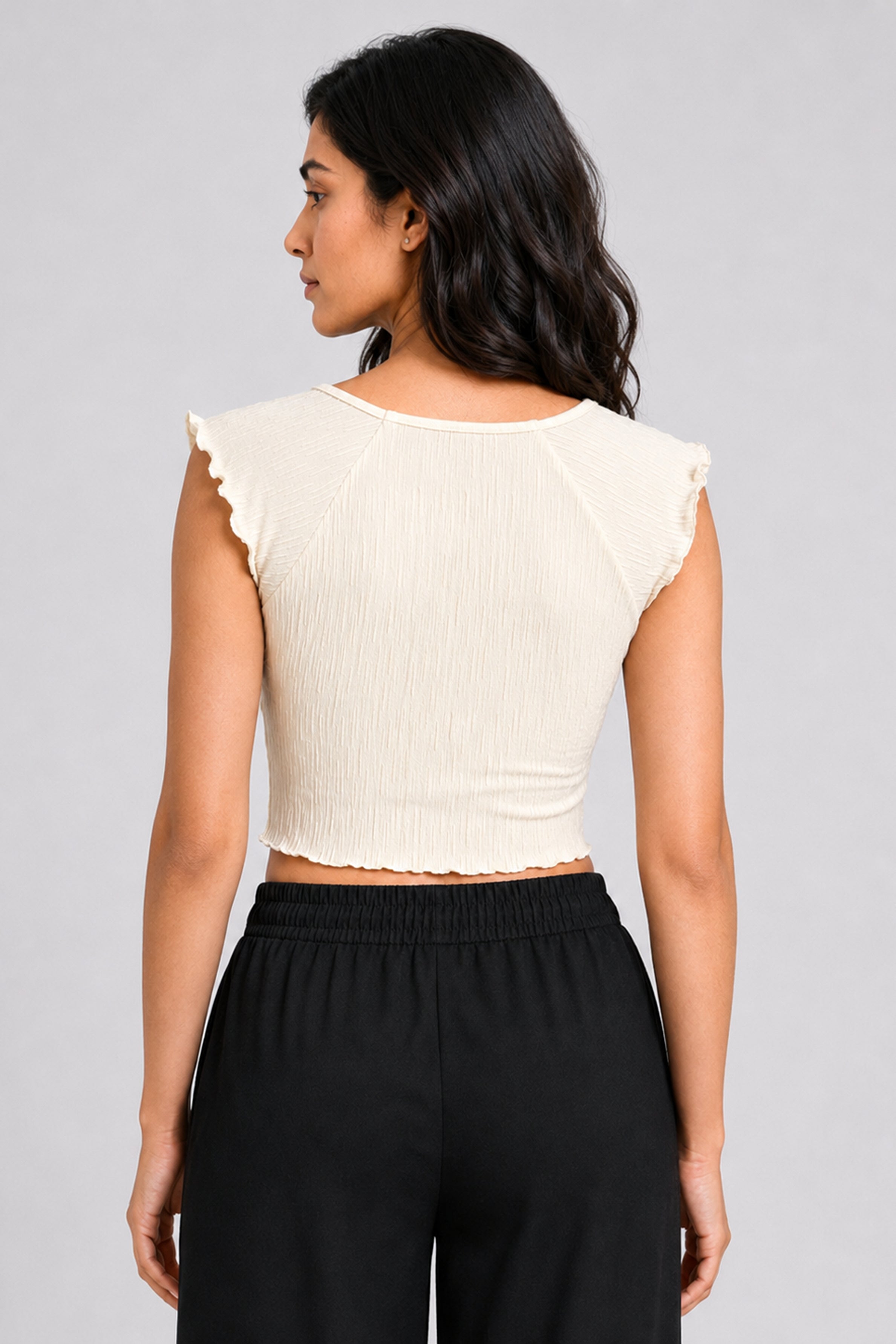 MODANO Casual Blouse - White