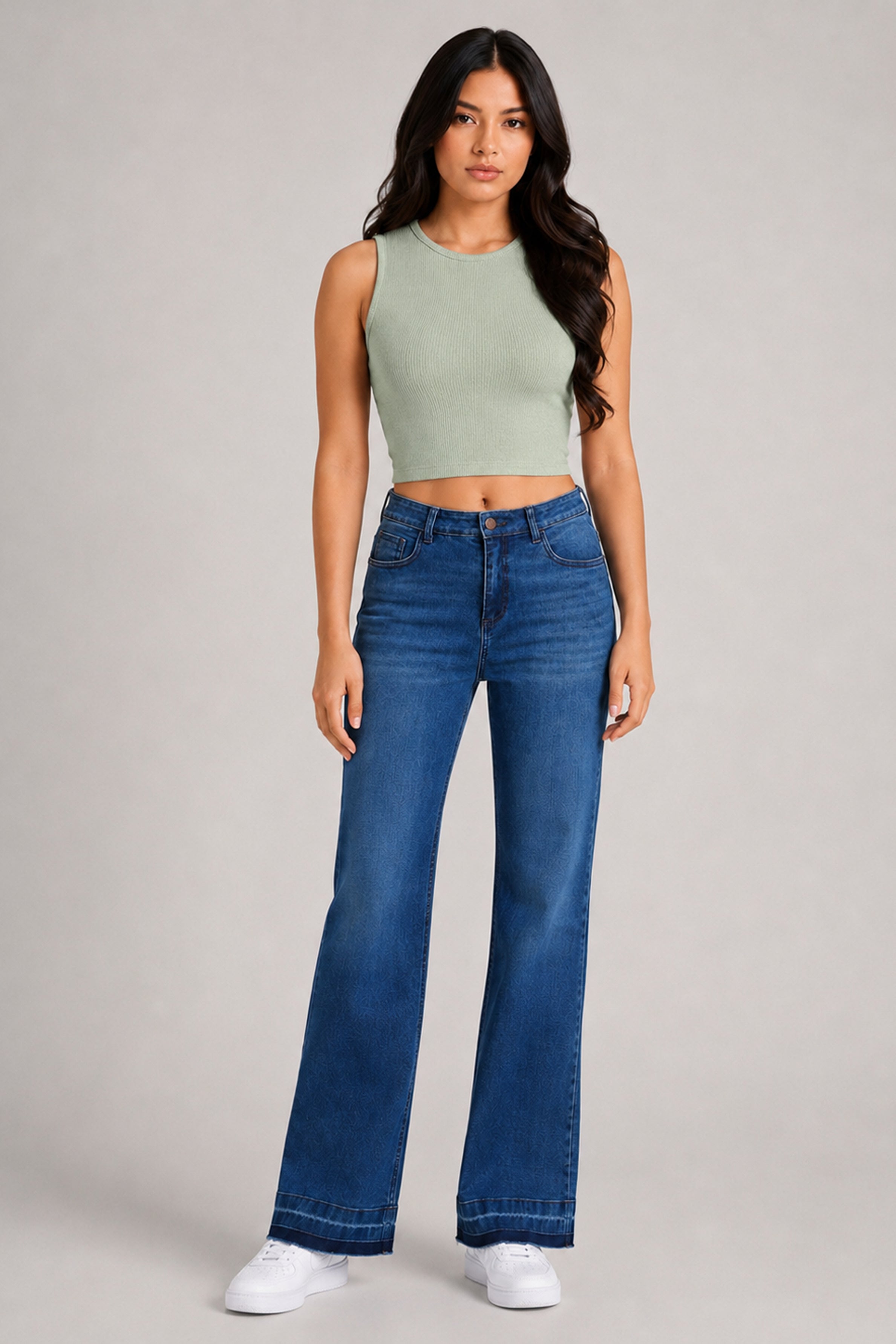 MODANO Casual Tank Top - Green
