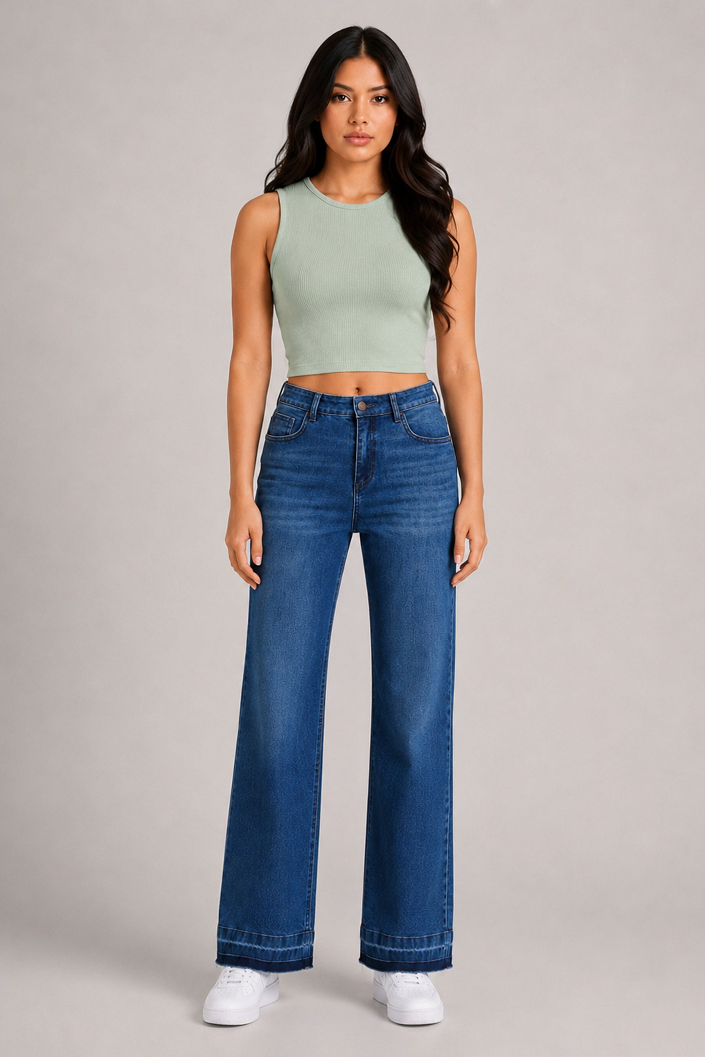 MODANO Casual Tank Top - Green