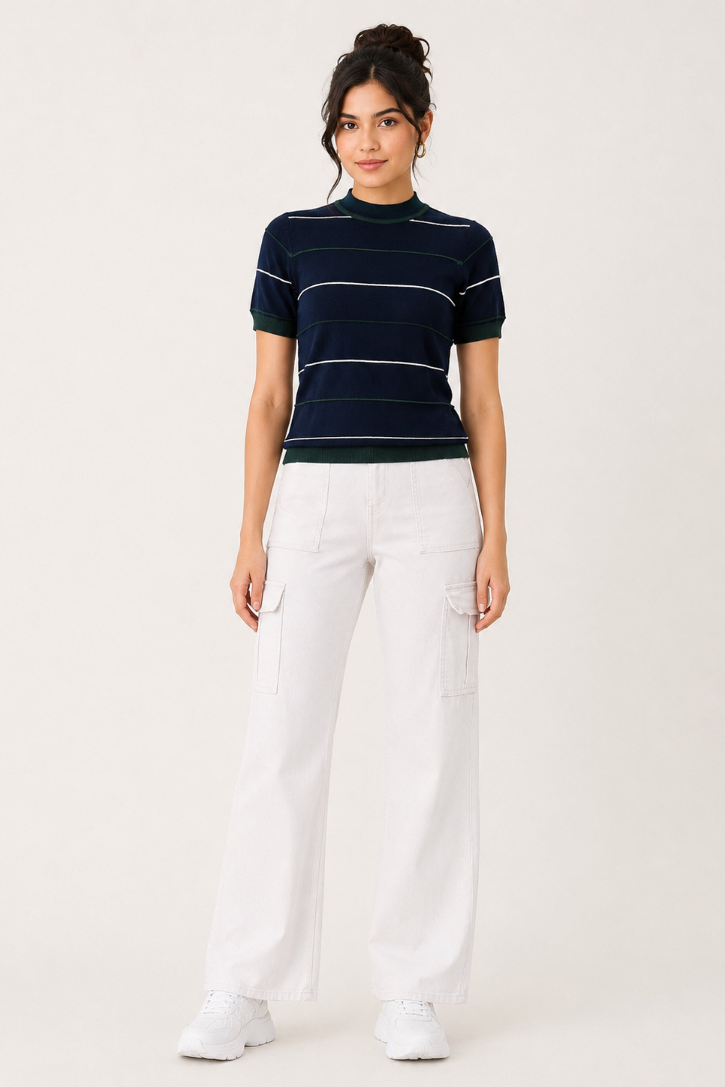 MODANO Regular Fit T-Shirt - Navy