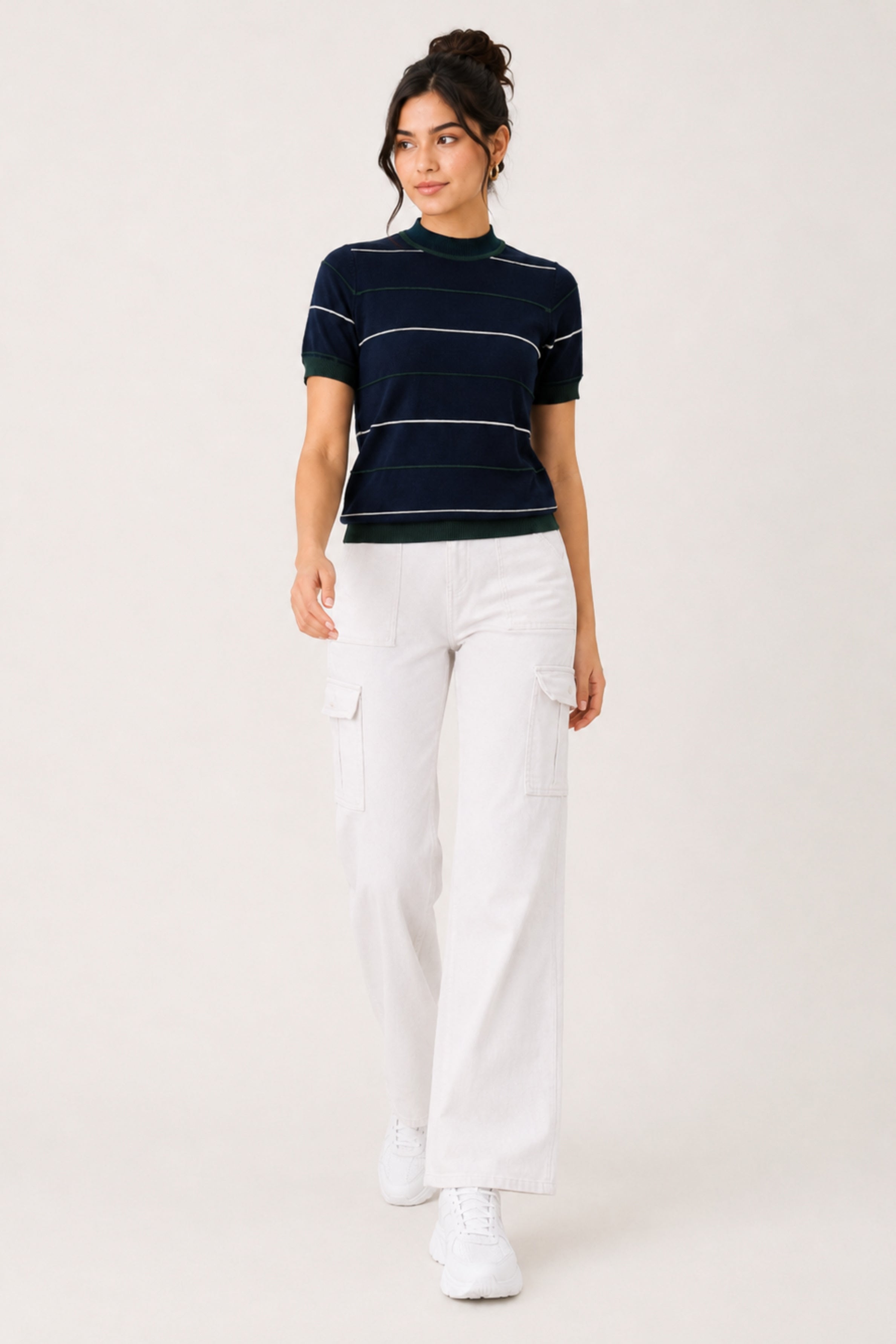 MODANO Regular Fit T-Shirt - Navy