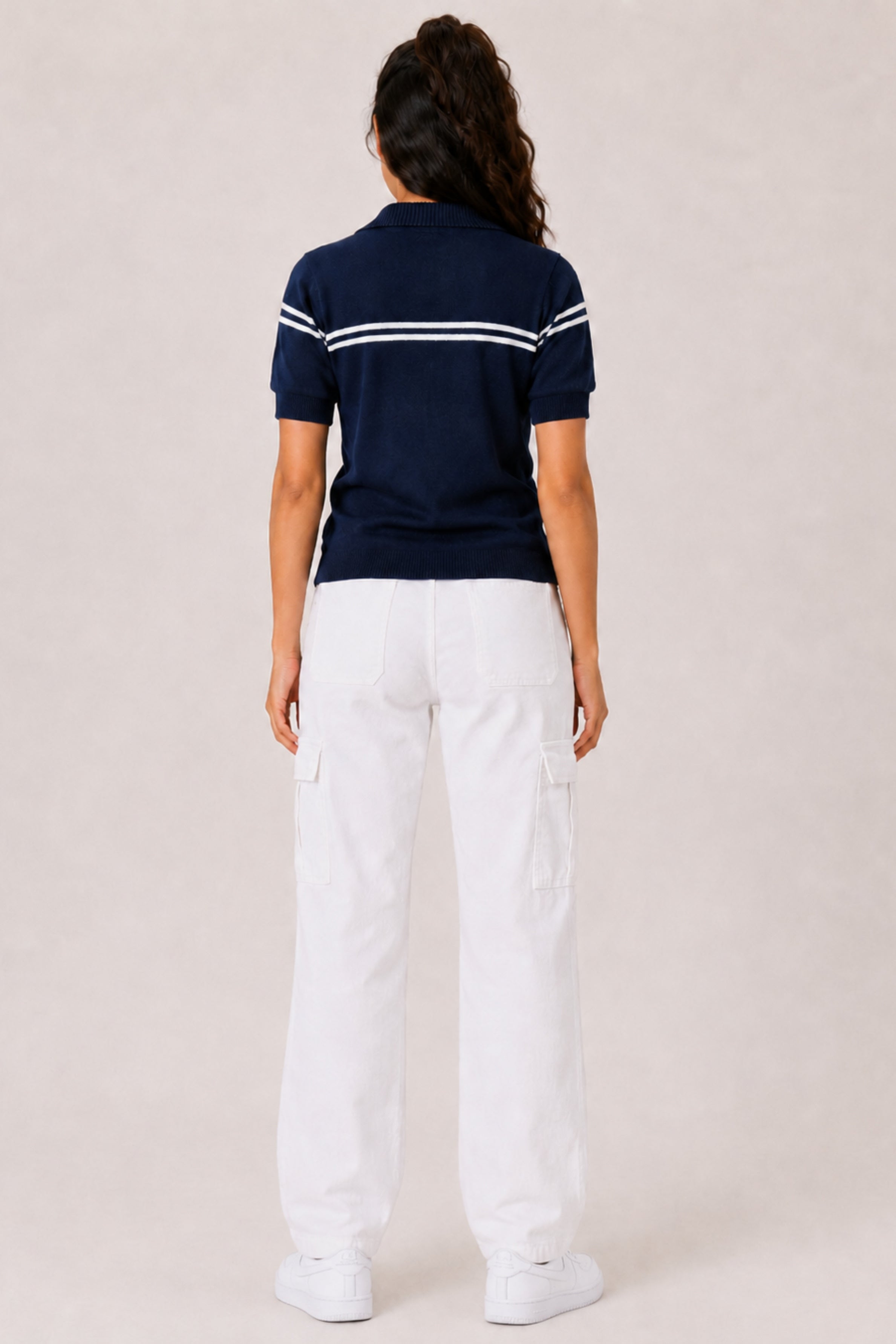 MODANO Regular Fit T-Shirt - Navy