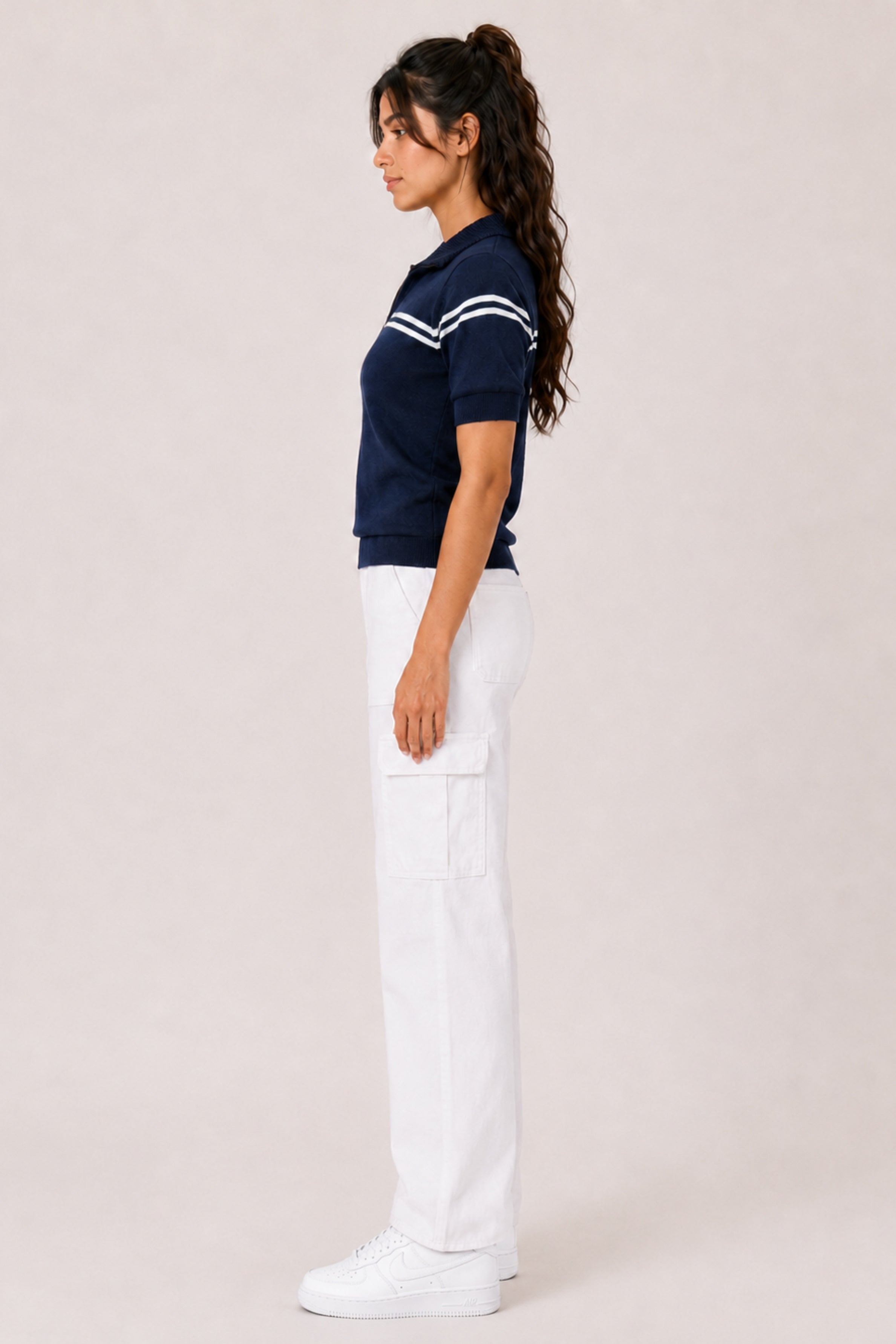 MODANO Regular Fit T-Shirt - Navy