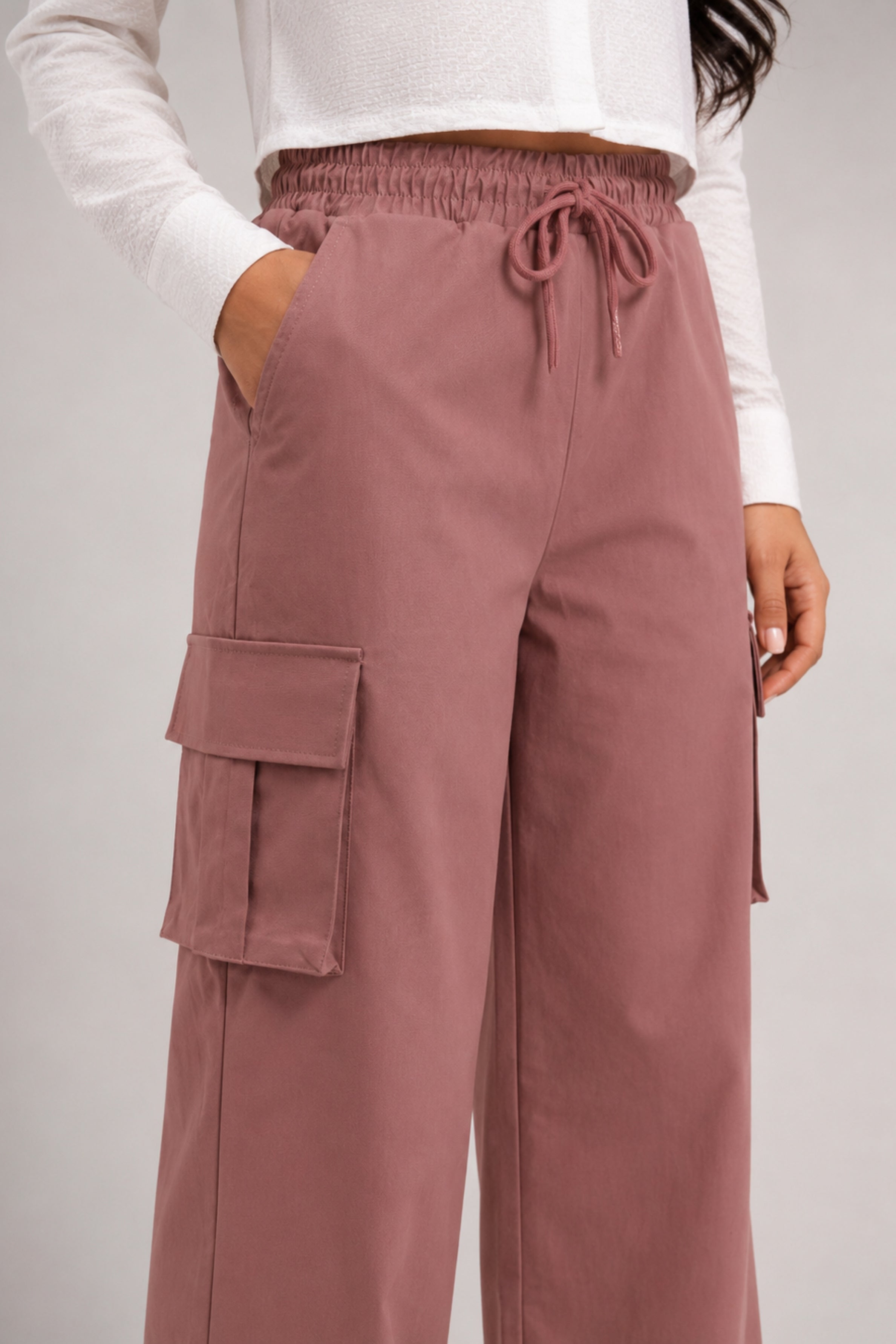 MODANO Casual Plain Trousers