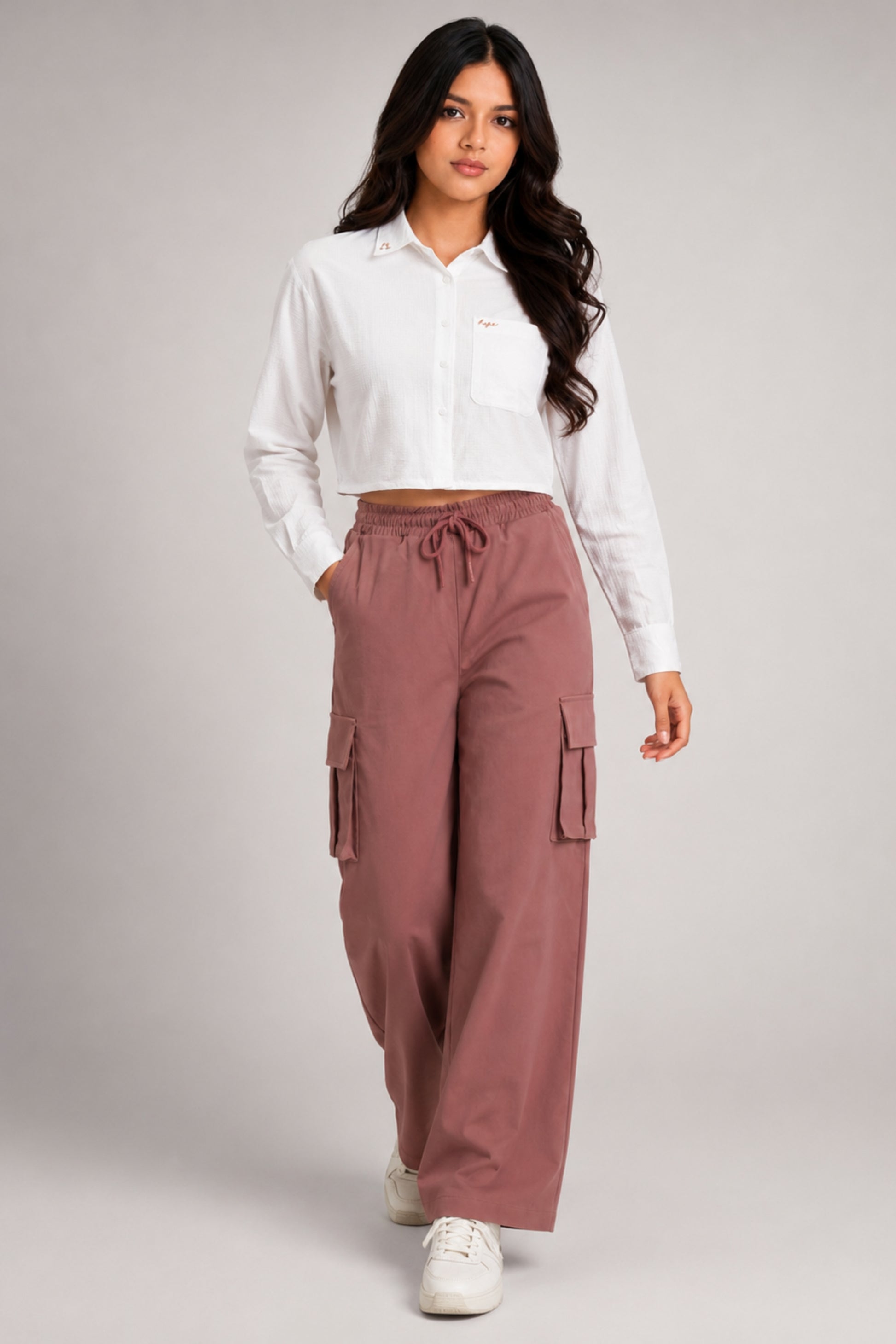 MODANO Casual Plain Trousers
