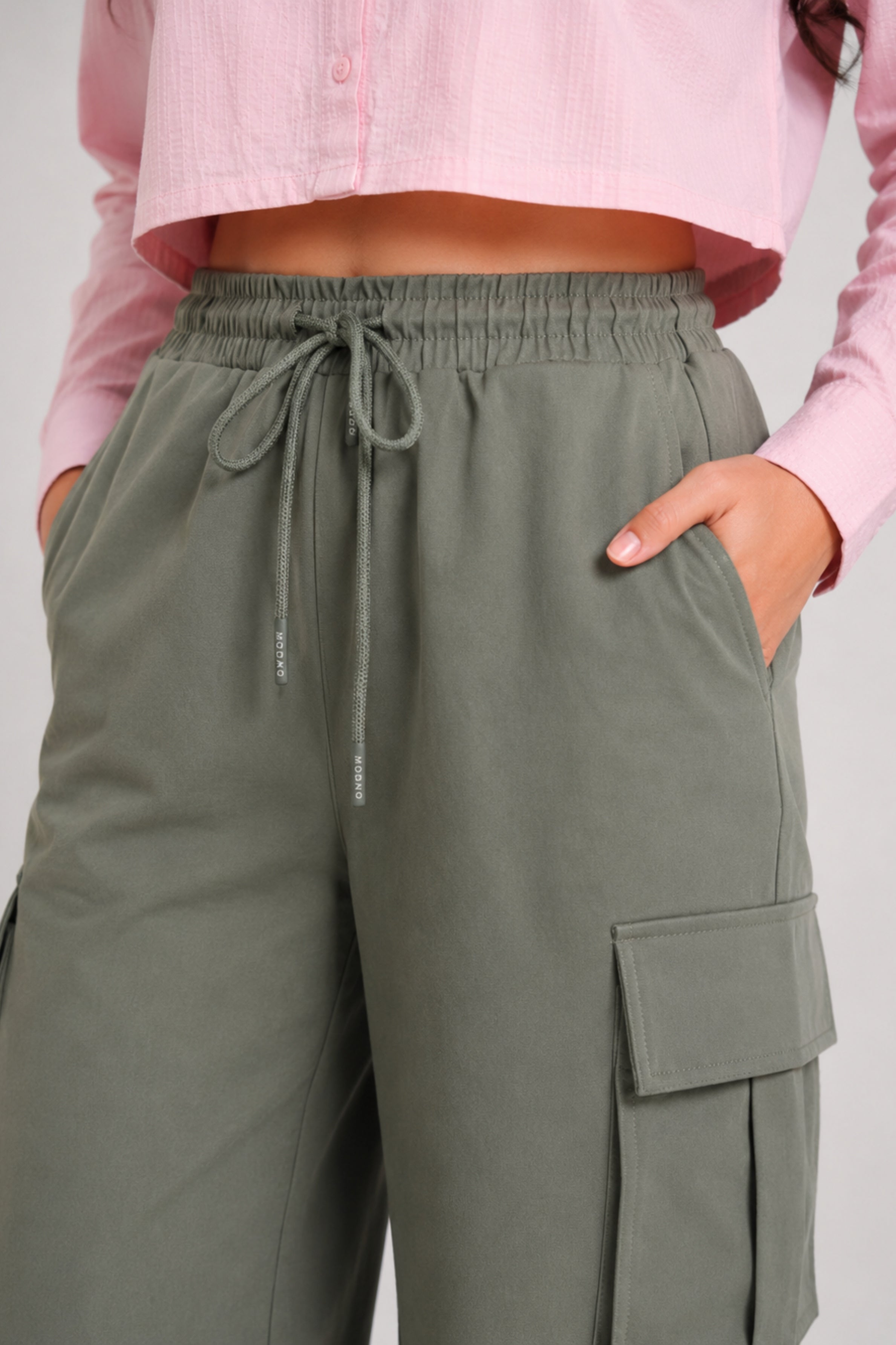MODANO Casual Pant - Green