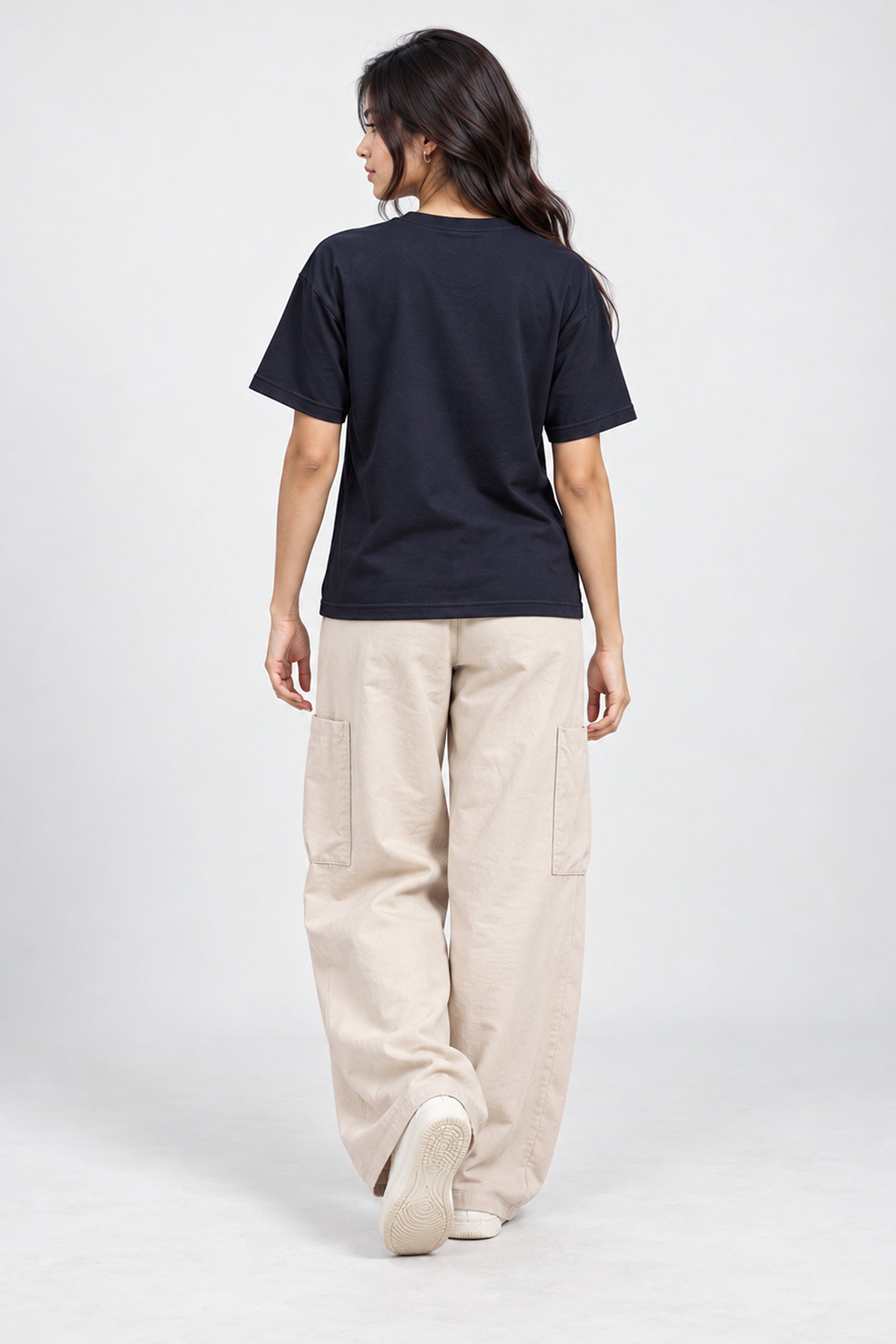 Lemon Capsule MODANO Crew Neck Tees -Black