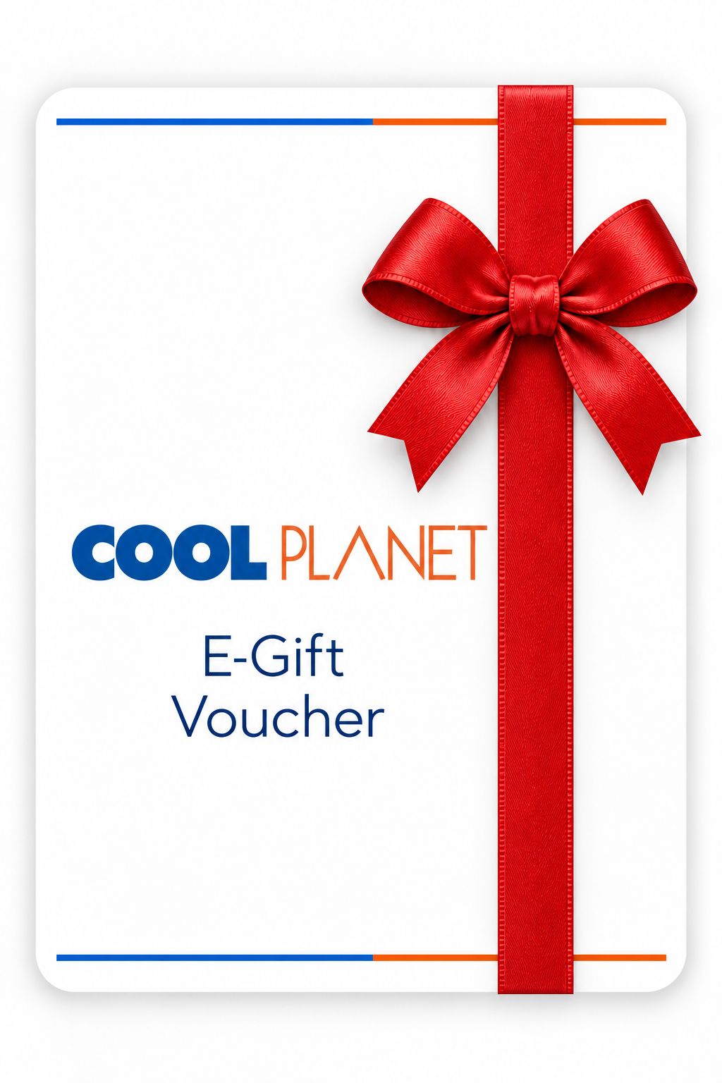 Cool Planet E-Gift Voucher